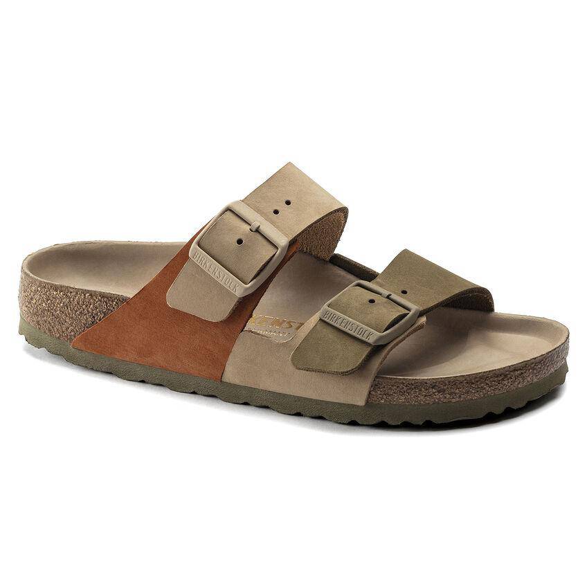Birkenstock Women's Arizona Split Sandcastle Faded Khaki - Image 3