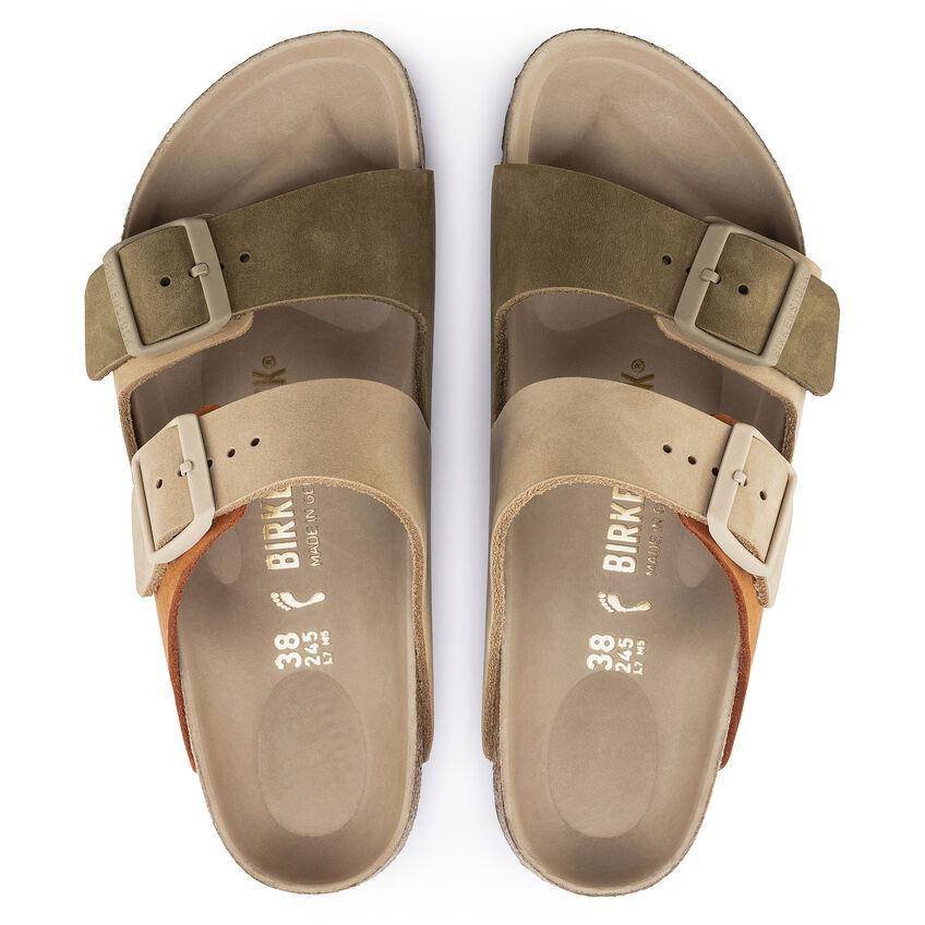 Birkenstock Women's Arizona Split Sandcastle Faded Khaki - Image 5