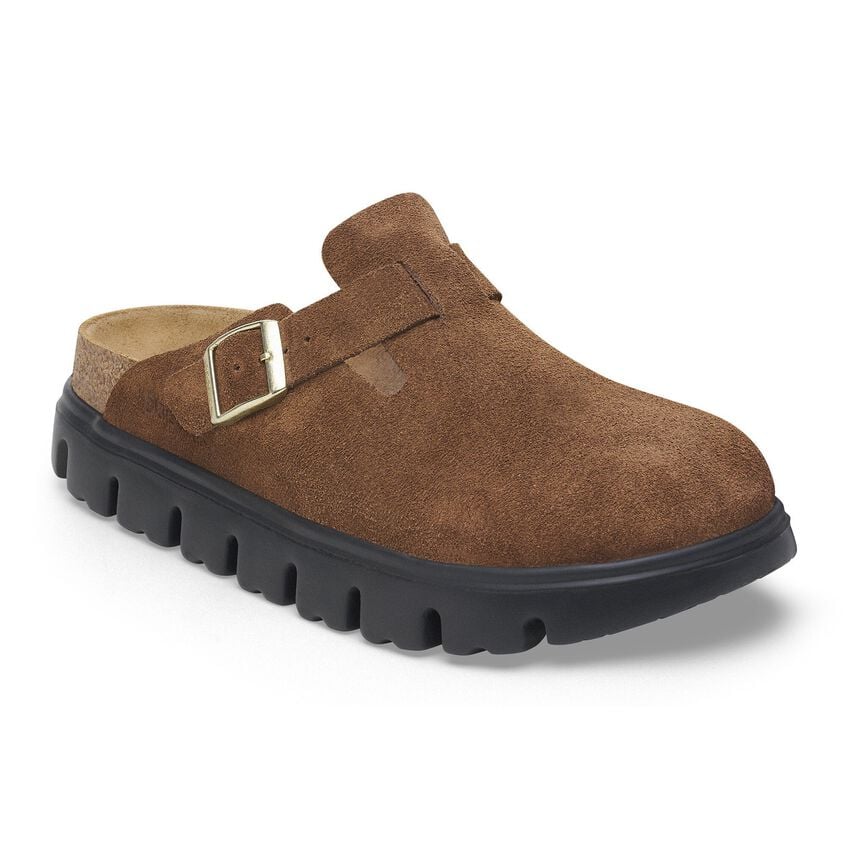 Birkenstock Women's Boston Pap Chunky Dark Tea Black - Image 3
