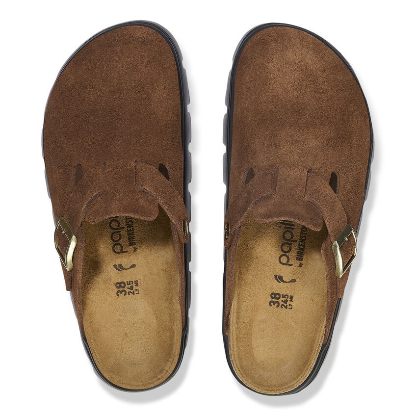 Birkenstock Women's Boston Pap Chunky Dark Tea Black - Image 5