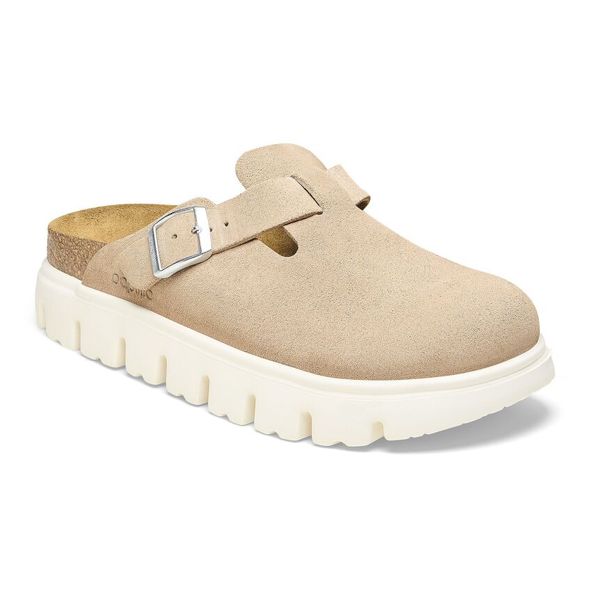 Birkenstock Women's Boston Pap Chunky Warm Sand 1026176 - Image 2