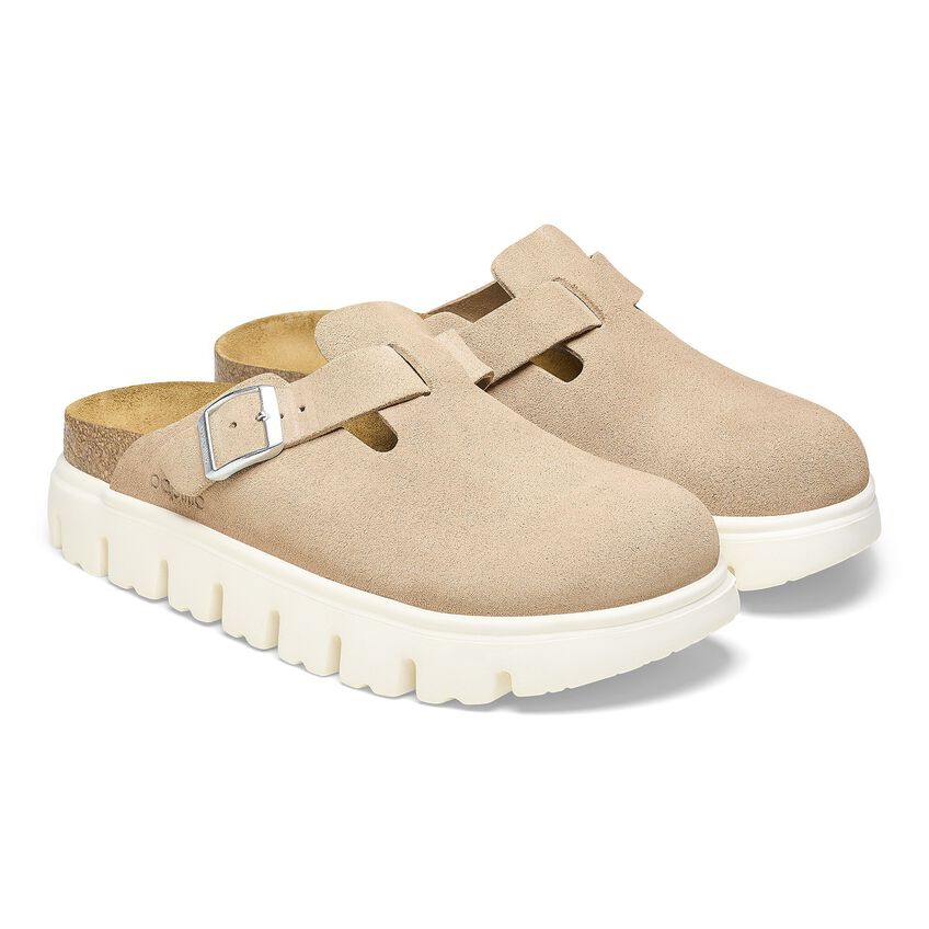 Birkenstock Women's Boston Pap Chunky Warm Sand 1026176 - Image 3