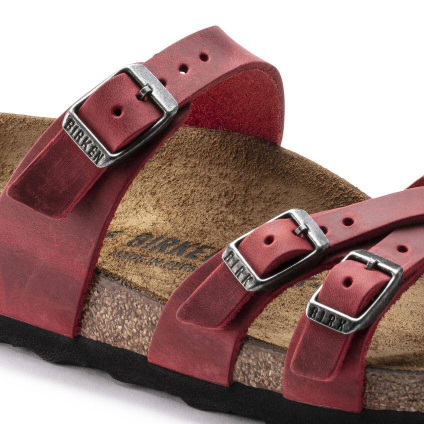 Birkenstock Women's Franca Fire Red - Image 6