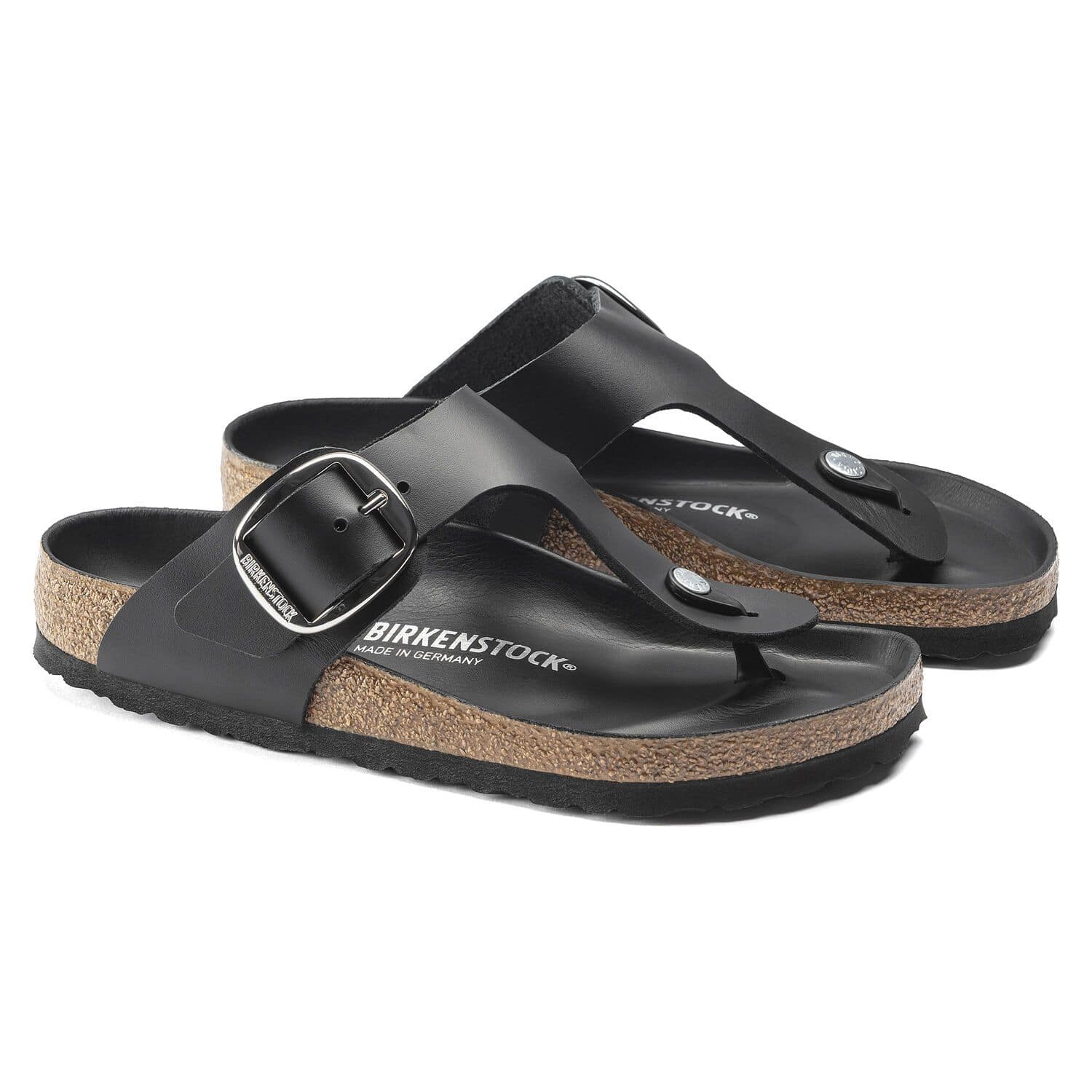 Birkenstock Women's Gizeh Big Buckle Black 1018753 - Image 5