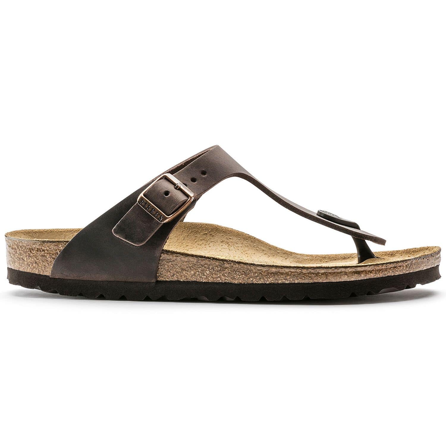 Birkenstock Women's Gizeh Habana Leather Sandal 0743831 - Image 5