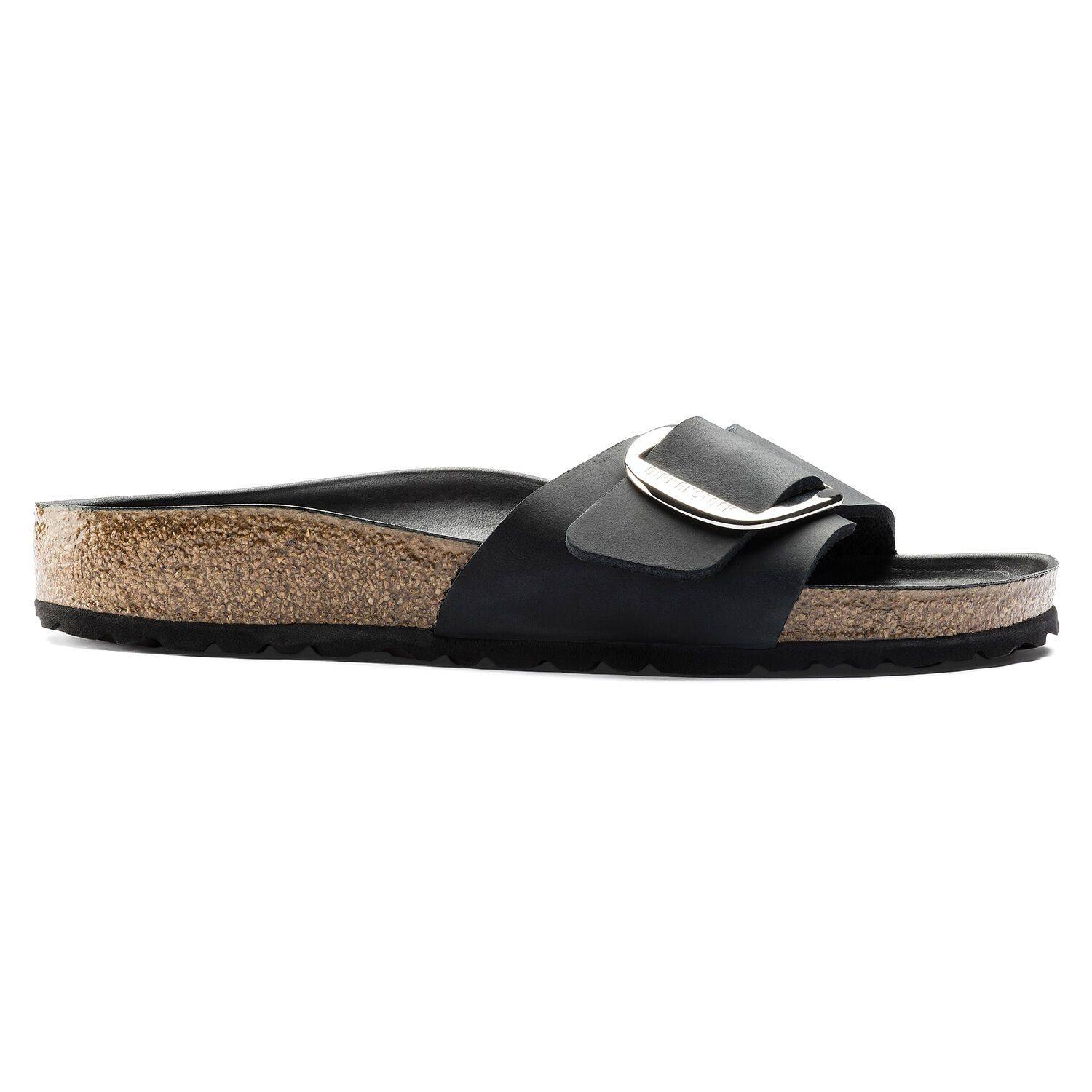 Birkenstock Women's Madrid Big Buckle Black 1006523 - Image 4