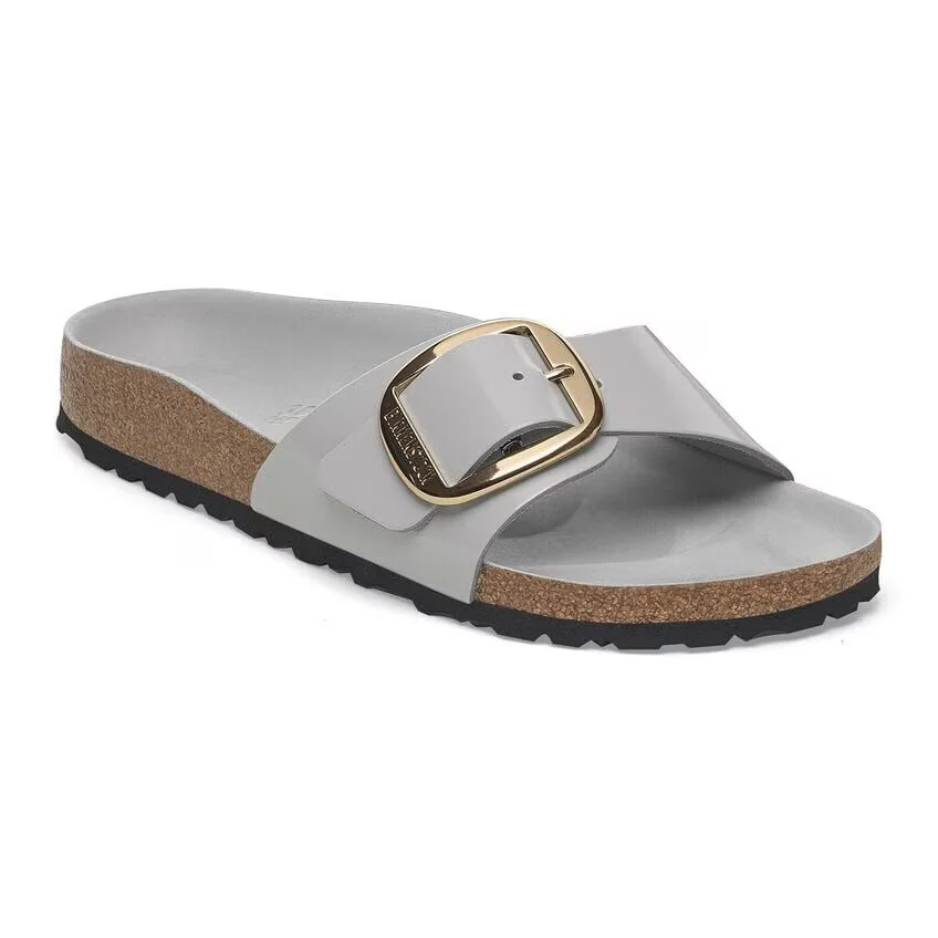 Birkenstock Women's Madrid Big Buckle High Shine Stone Coin - Image 2
