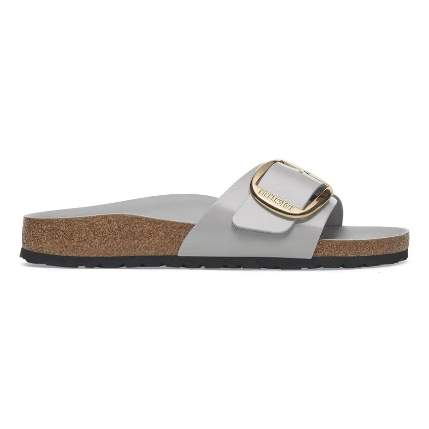 Birkenstock Women's Madrid Big Buckle High Shine Stone Coin - Image 5