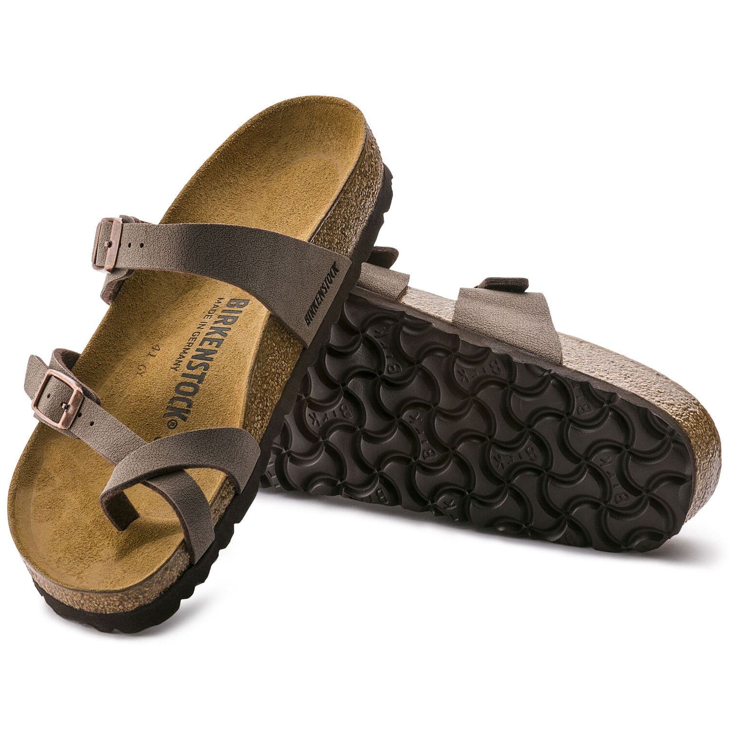 Birkenstock Women's Mayari Mocca Birkibuc Sandal 0071061/0071063
