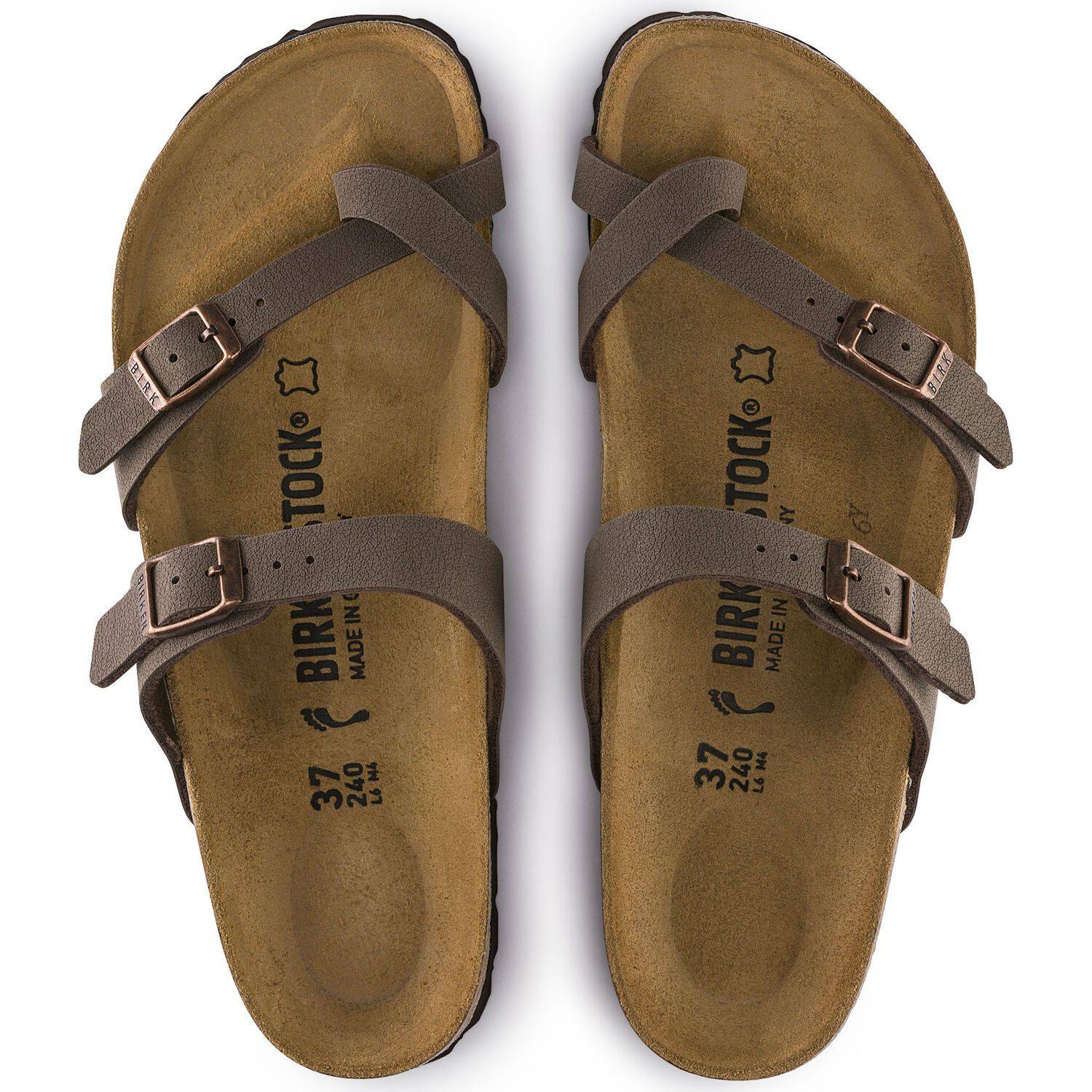 Birkenstock Women's Mayari Mocca Birkibuc Sandal 0071061/0071063 - Image 2