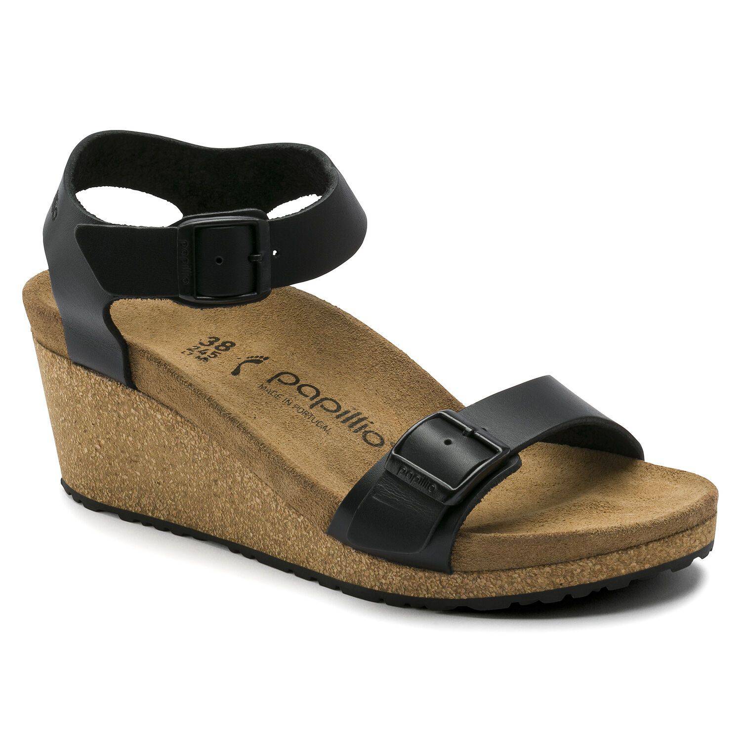 Birkenstock Women's Soley Ring Wedge Black - Image 2