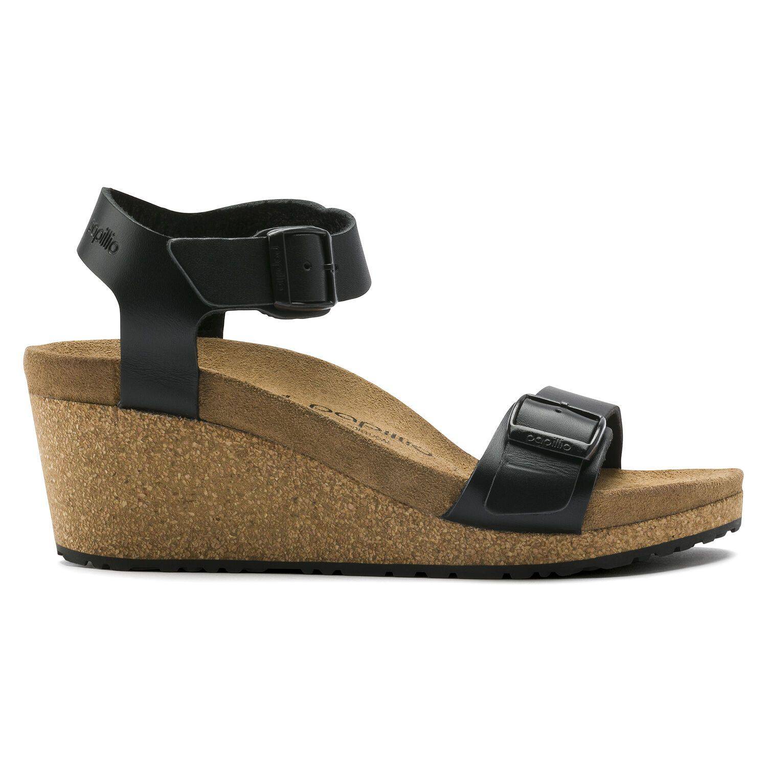Birkenstock Women's Soley Ring Wedge Black - Image 3