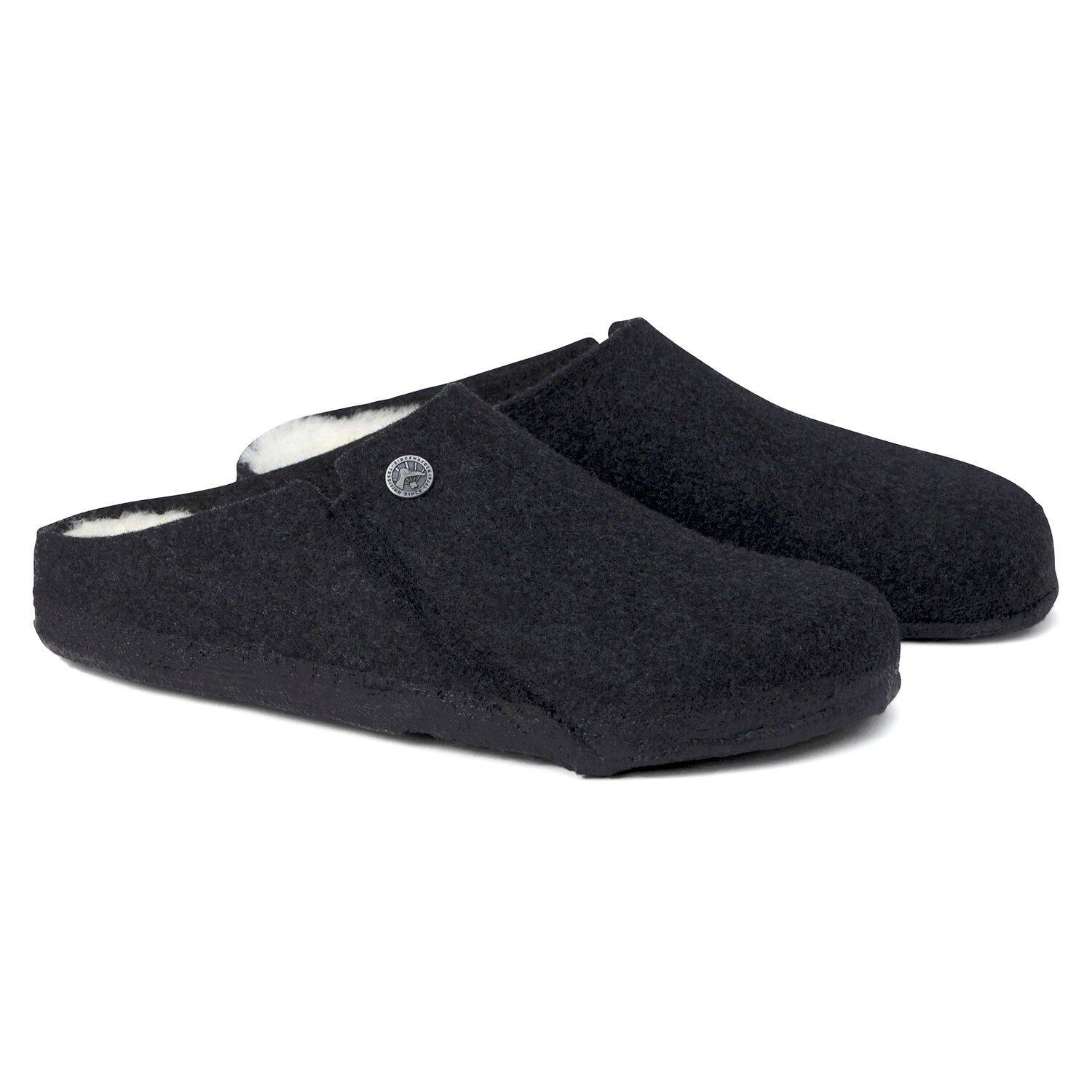 Birkenstock Women's Zermatt Slipper Anthracite Wool - Image 2