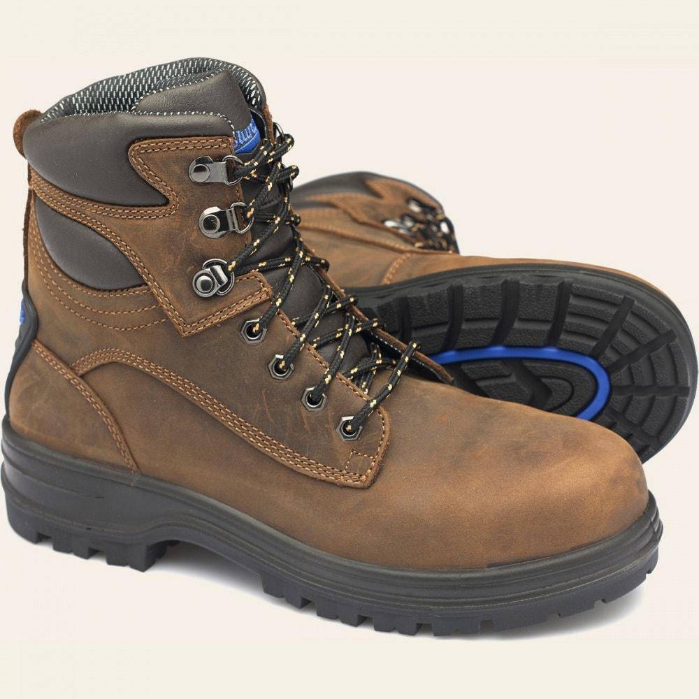 Blundstone Unisex 143 Crazy Horse Boot Steel Toe