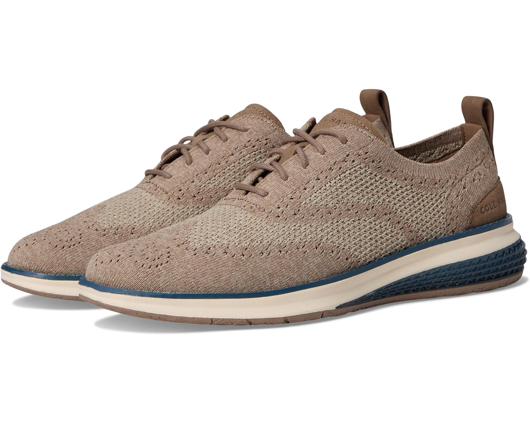 Cole Haan Men's Original Grand Energyweave Stitchlite Oxfords Light Sesame Irish Coffee C40575