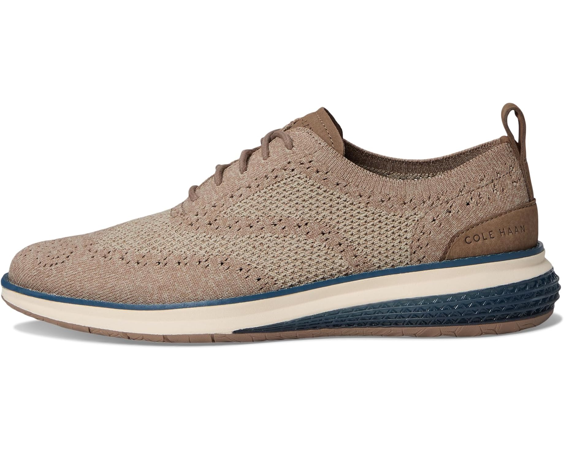 Cole Haan Men's Original Grand Energyweave Stitchlite Oxfords Light Sesame Irish Coffee C40575 - Image 3