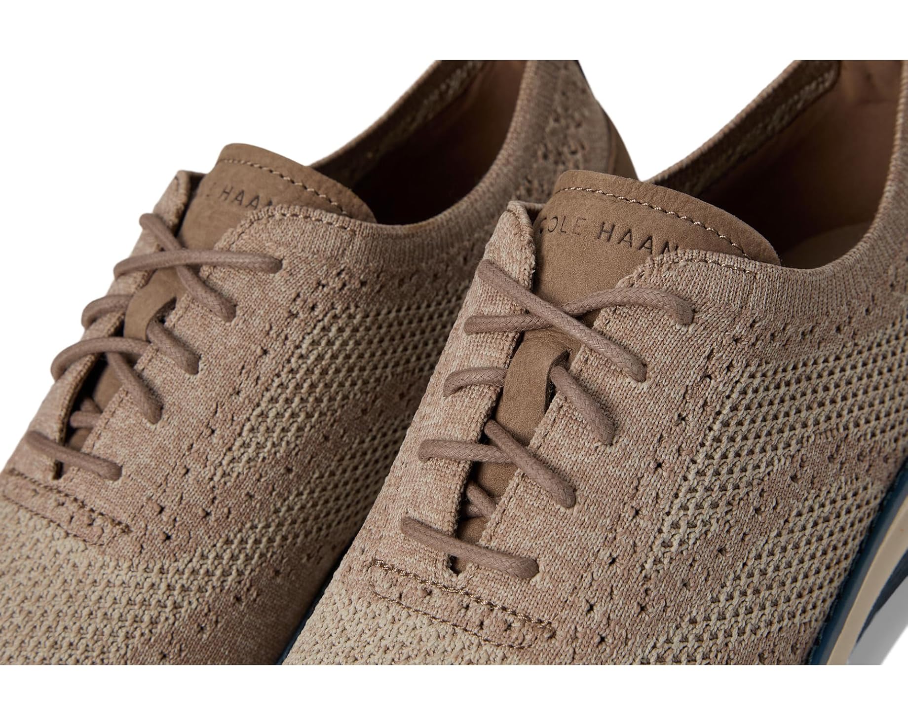 Cole Haan Men's Original Grand Energyweave Stitchlite Oxfords Light Sesame Irish Coffee C40575 - Image 6
