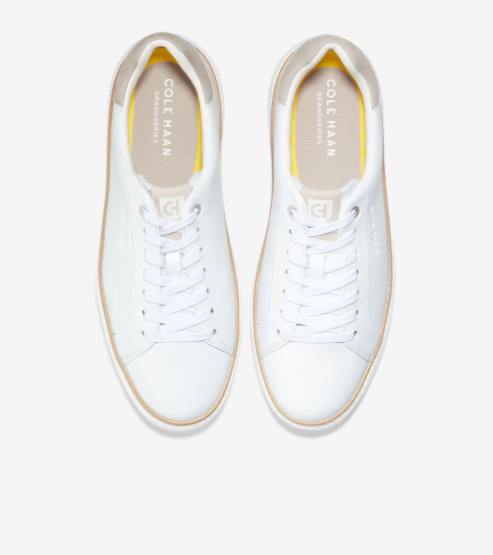 Cole Haan Women's Grandpro Topspin Sneaker White Dove W24775 - Image 3