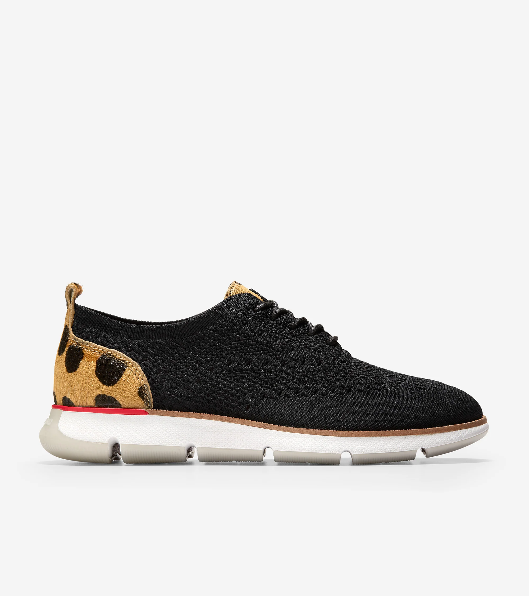 Cole Haan Women's Zerogrand Oxford Black Stitchlite Jaguar Haircalf W21344 - Image 5