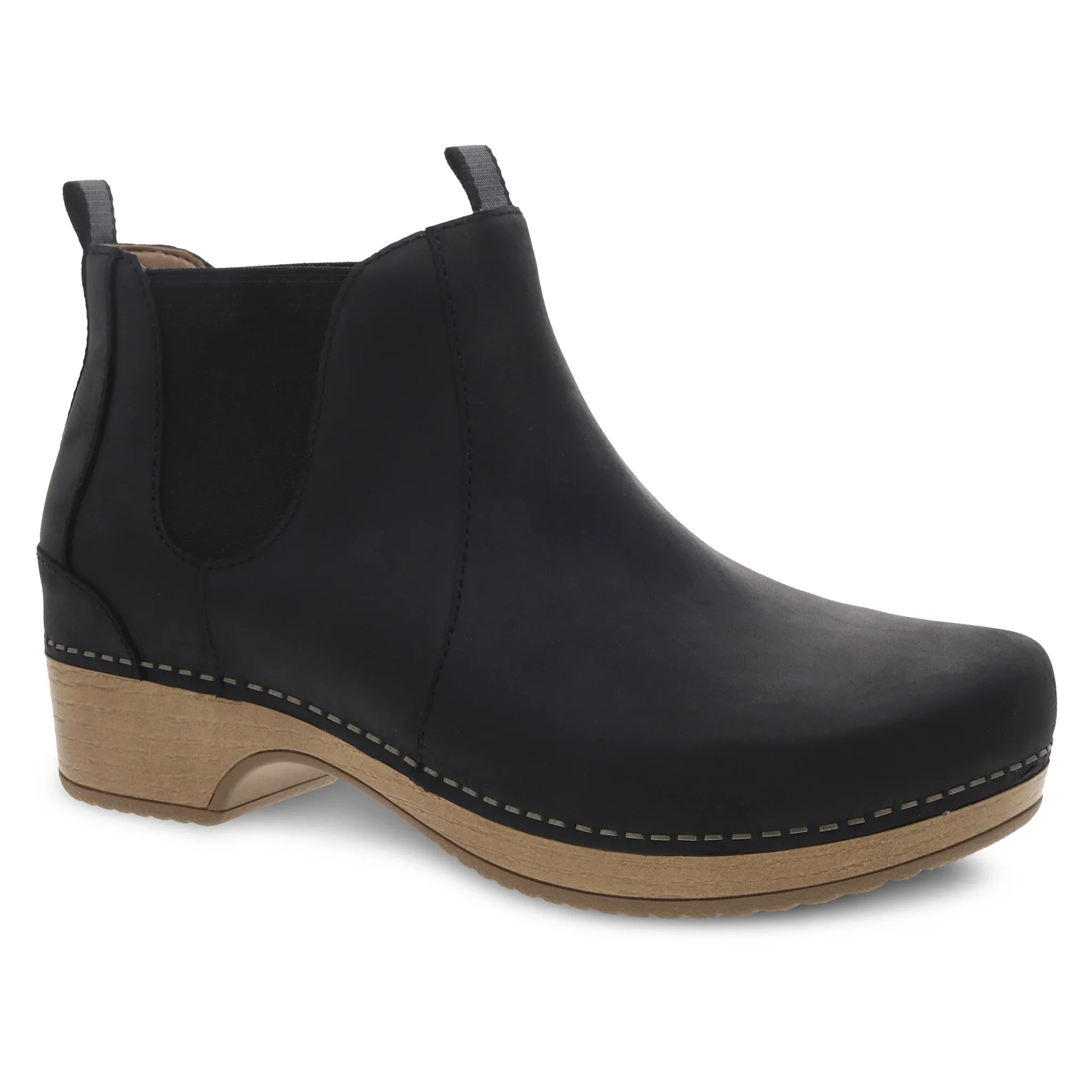 Dansko Women’s Becka Oiled Pull Up Black