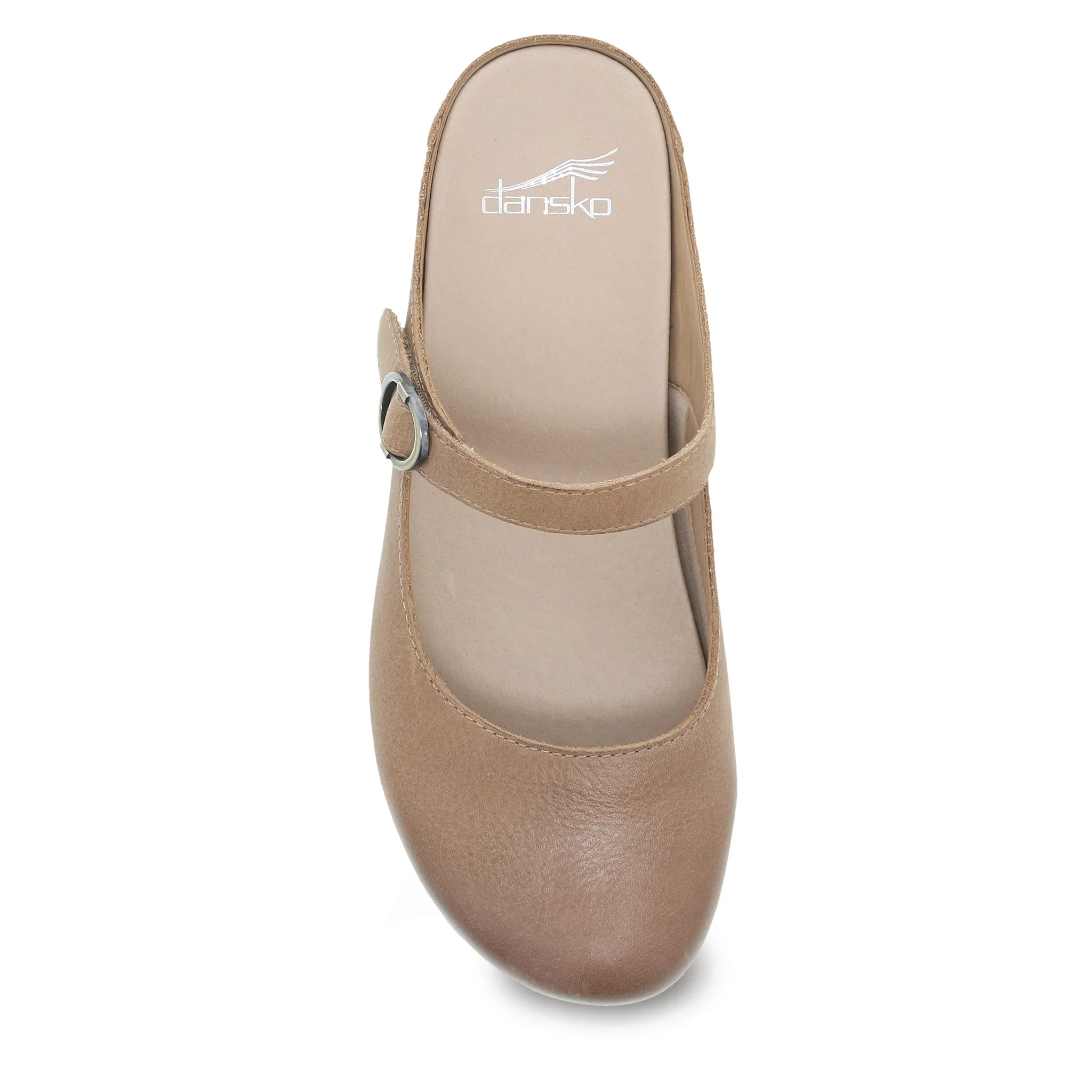 Dansko Women’s Bria Burnished Nubuck Tan - Image 3
