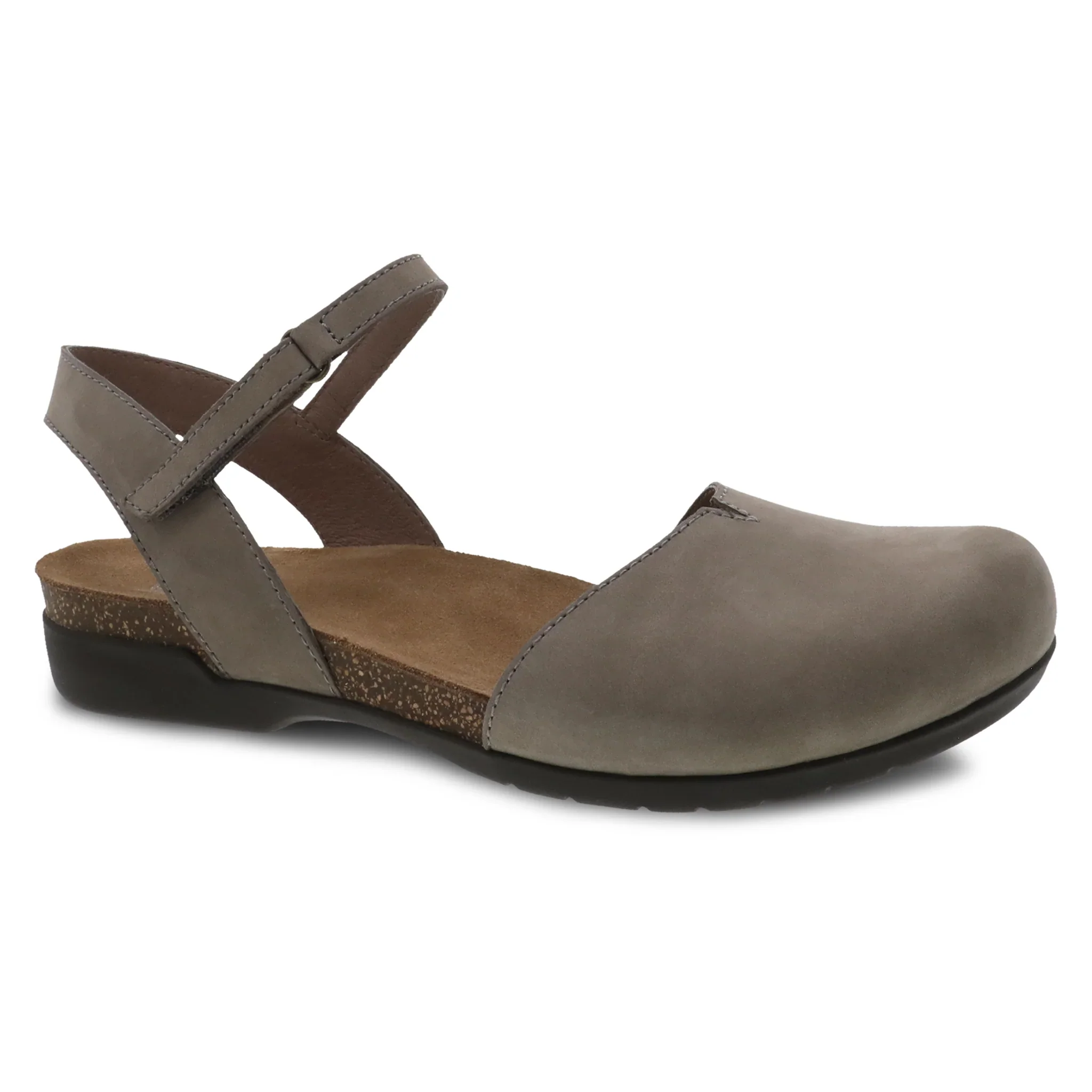 Dansko Women’s Rowan Milled Nubuck Taupe