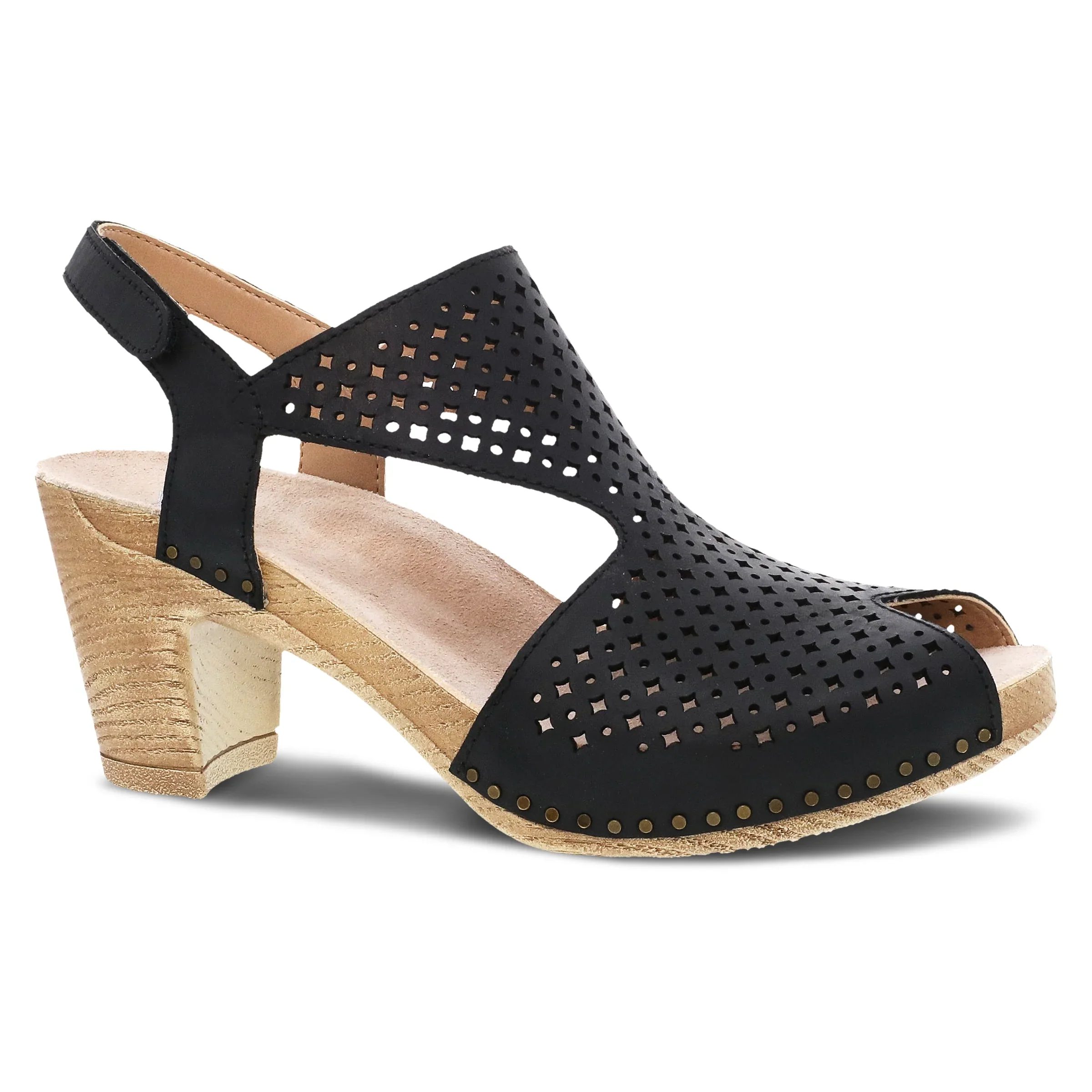 Dansko Women’s Teagan Burnished Nappa Black