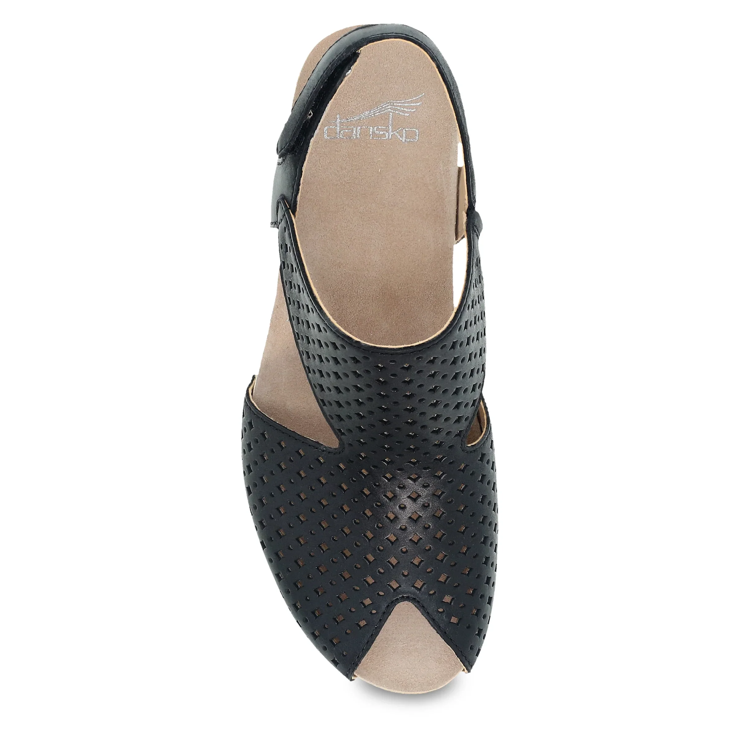 Dansko Women’s Teagan Burnished Nappa Black - Image 3