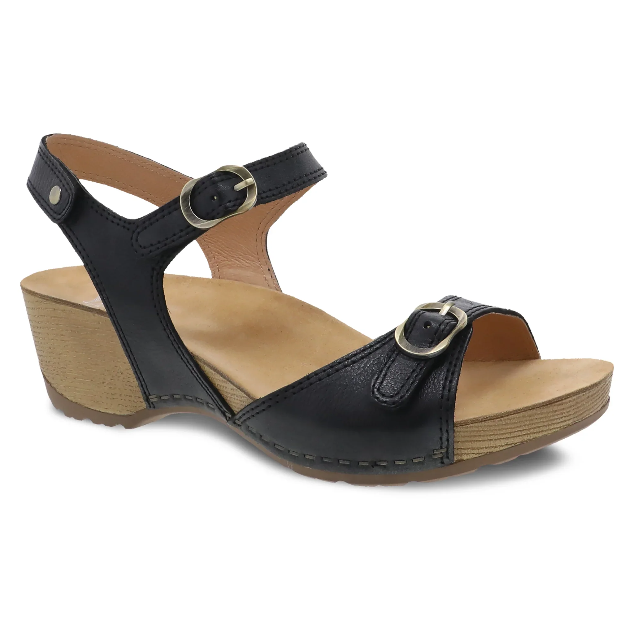 Dansko Women’s Tricia Milled Burnished Black