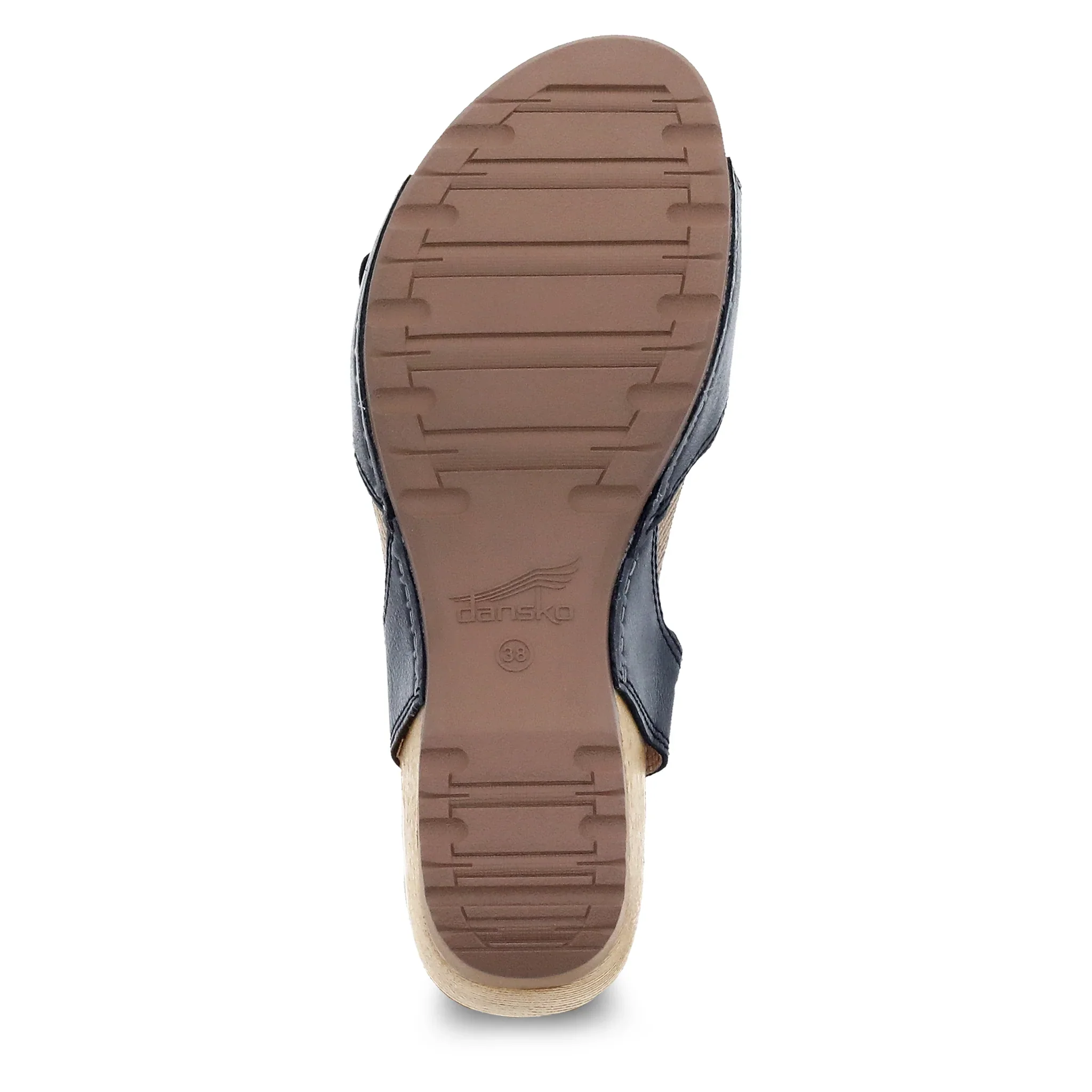 Dansko Women’s Tricia Milled Burnished Black - Image 6