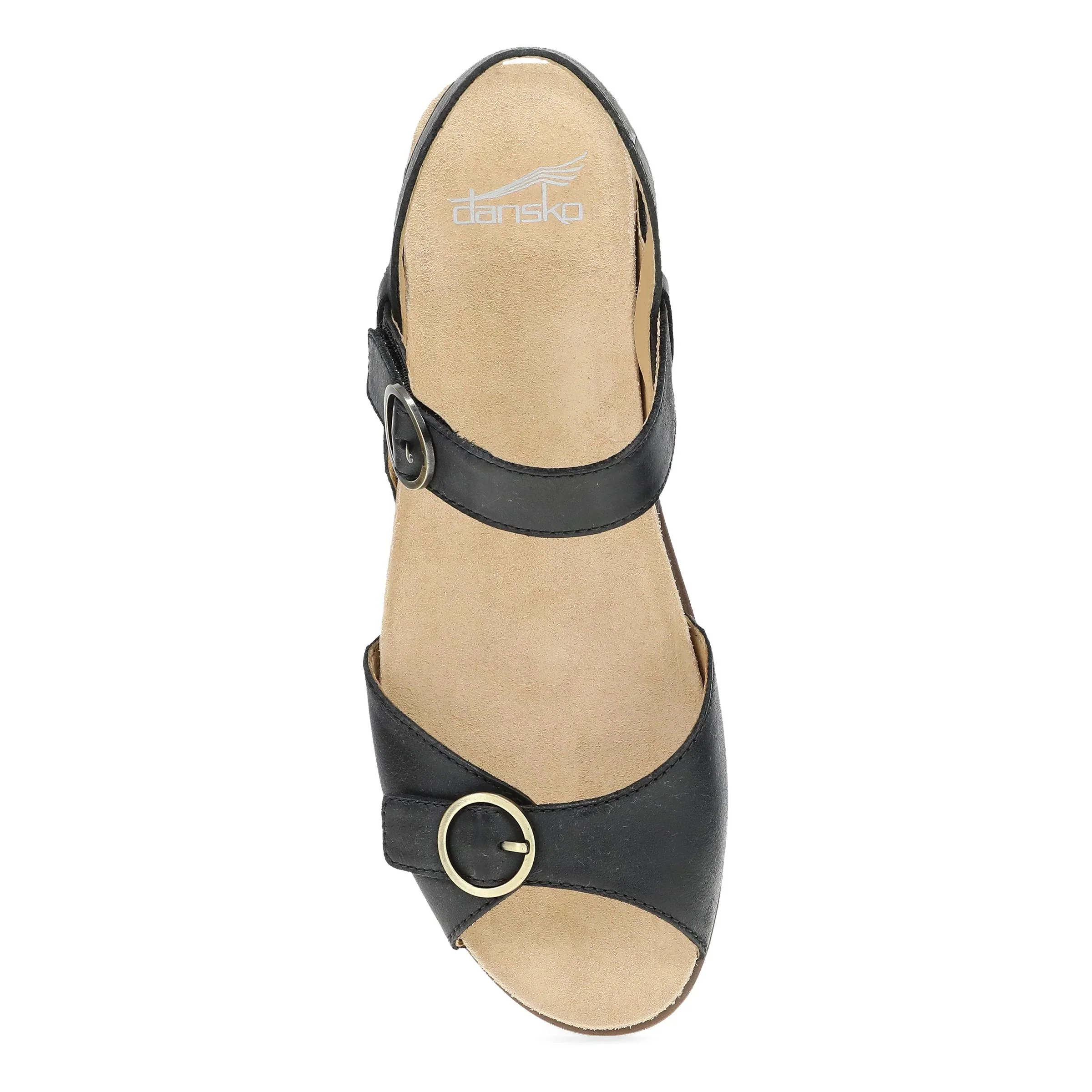 Dansko Women's Candace Burnished Nappa Black - Image 5
