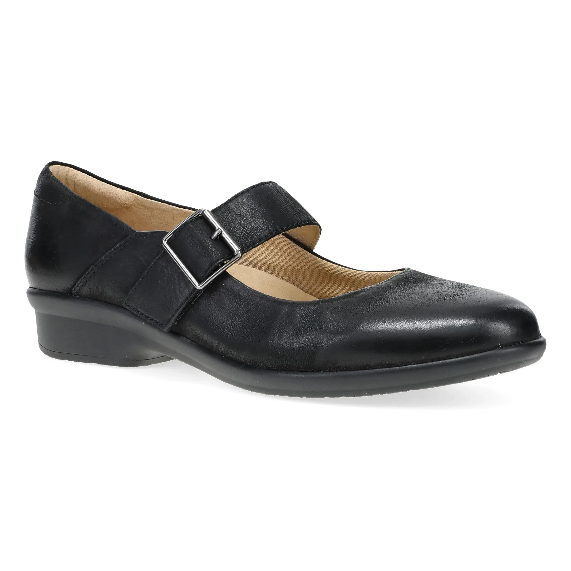 Dansko Women's Collette Burnished Nubuck Black