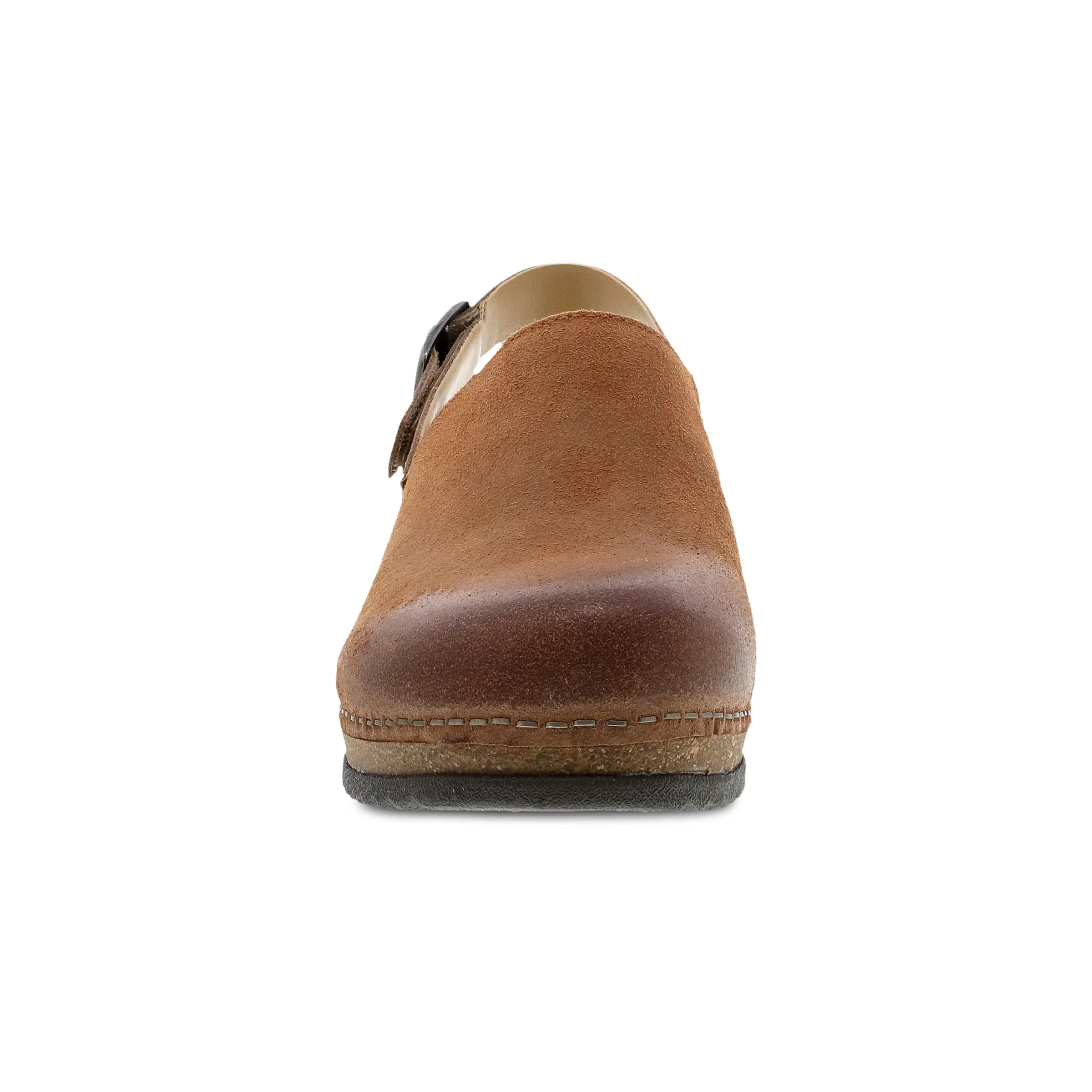 Dansko Women's Merrin Clog Burnished Suede Tan - Image 3