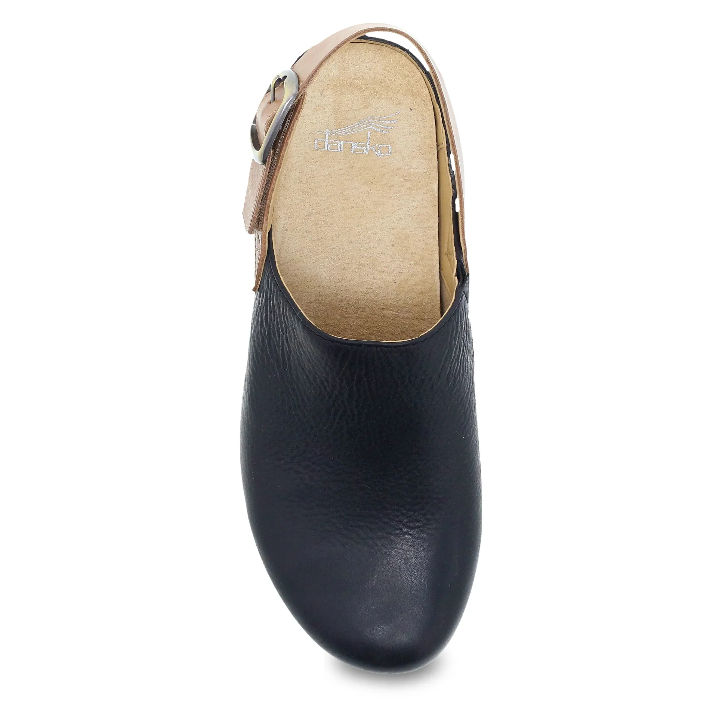 Dansko Women's Merrin Clog Waxy Milled Black - Image 4