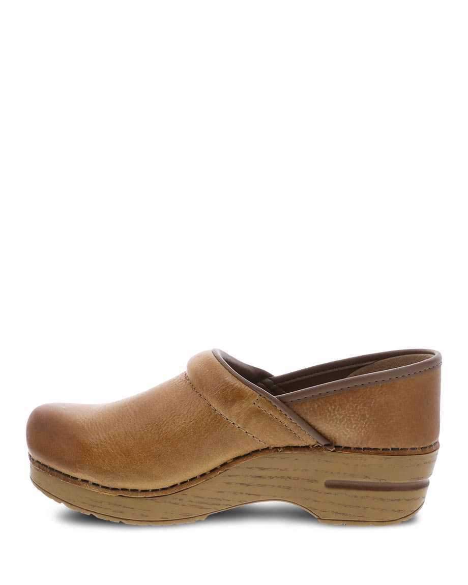 Dansko Women's Professional Distressed Honey Clog - Image 3