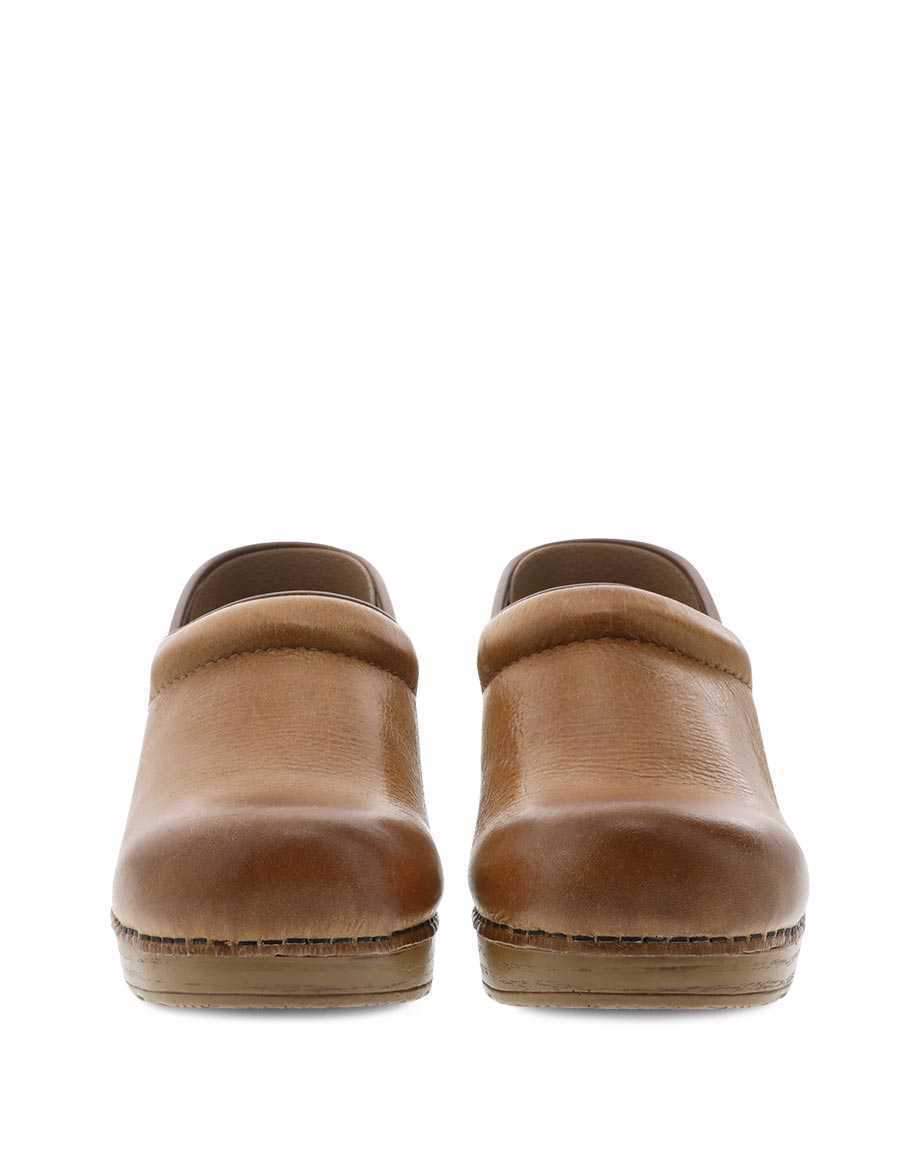 Dansko Women's Professional Distressed Honey Clog - Image 4