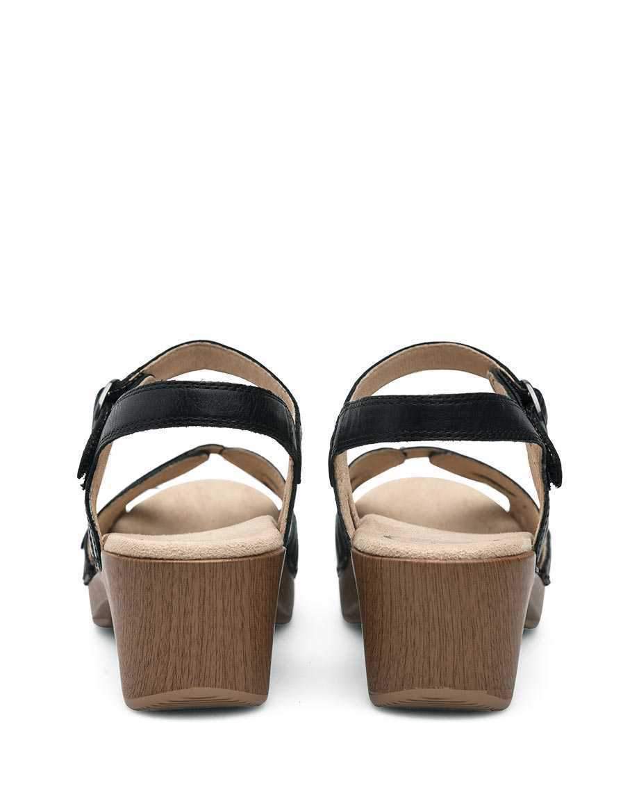 Dansko Women's Season Black Sandal - Image 5