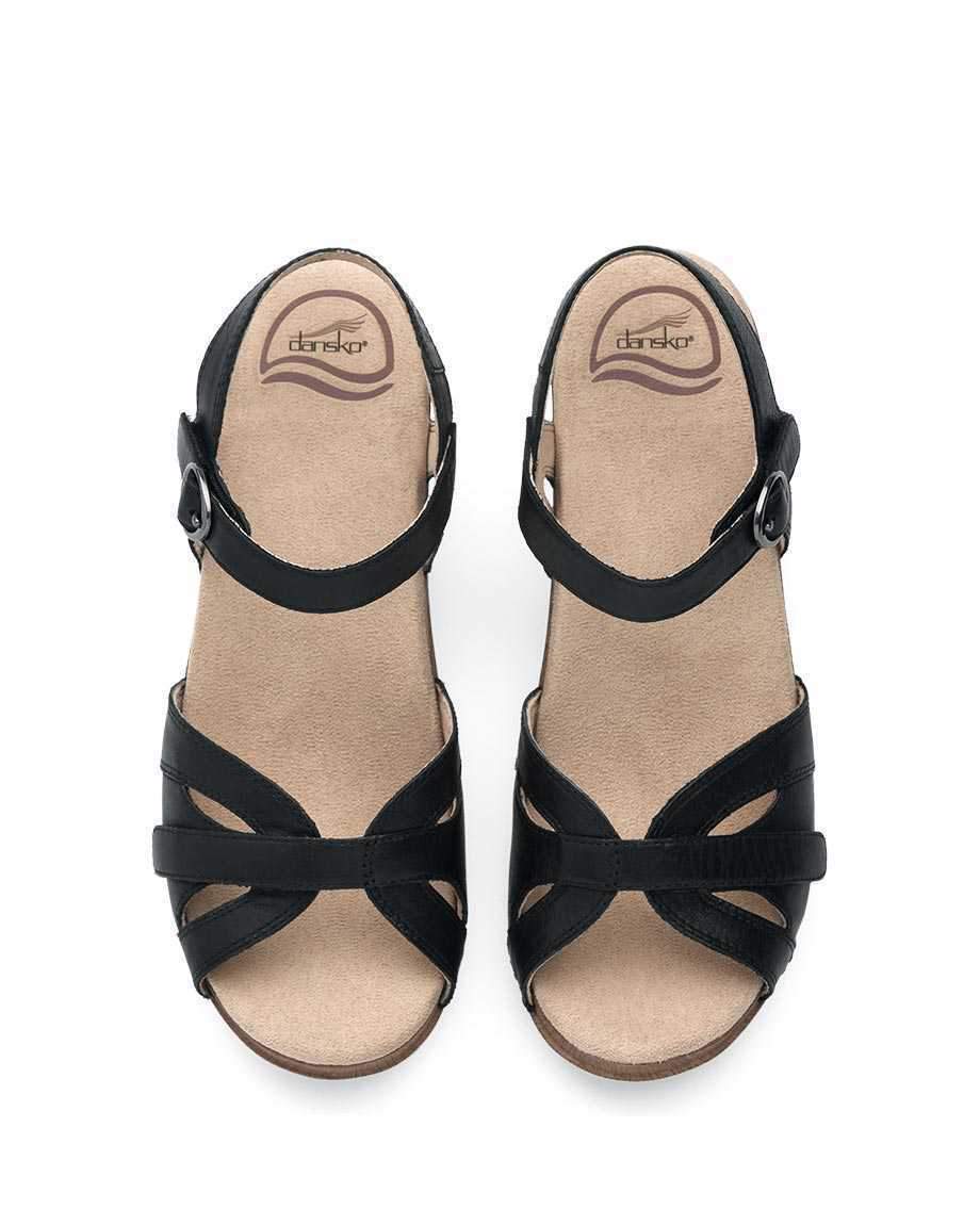 Dansko Women's Season Black Sandal - Image 6