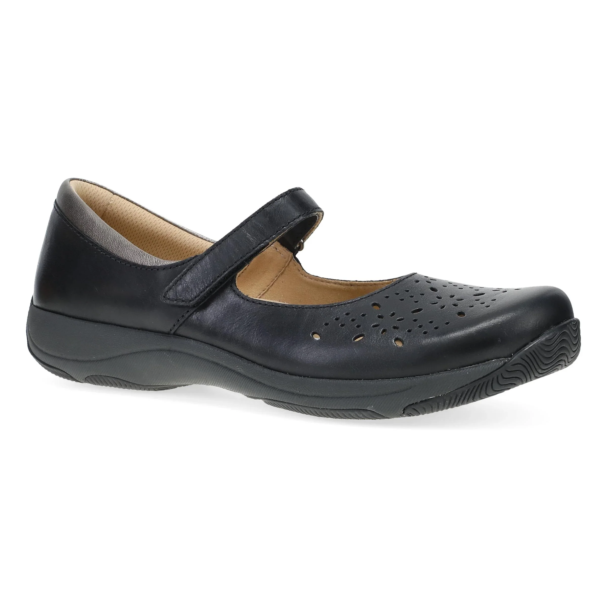 Dansko Women's Stacy Waxy Burnished Black