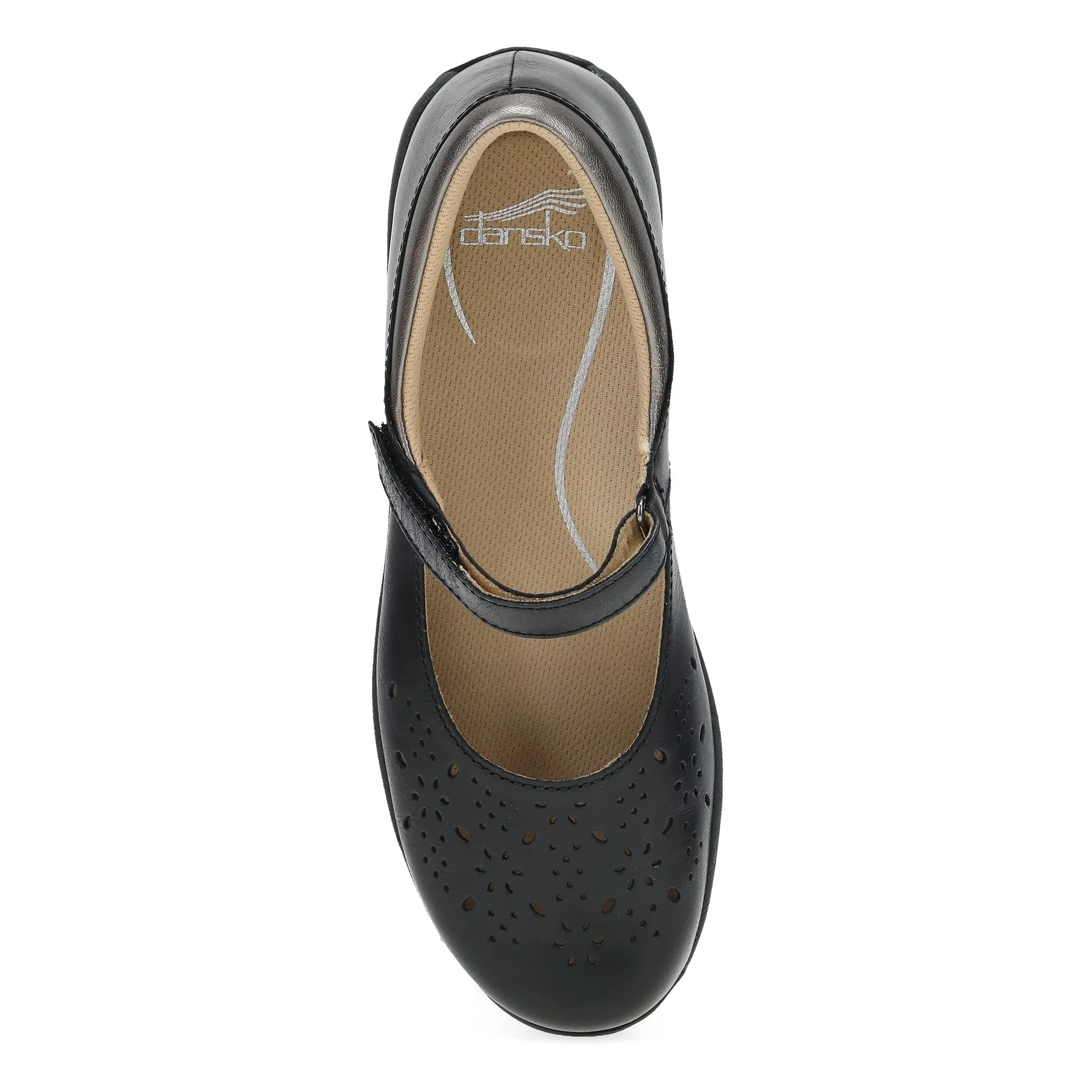 Dansko Women's Stacy Waxy Burnished Black - Image 4