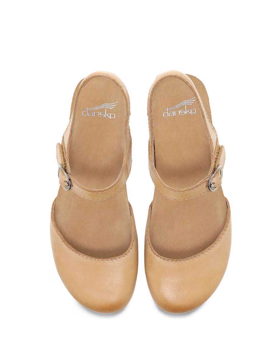Dansko Women's Tiffani Milled Burnished Tan - Image 5