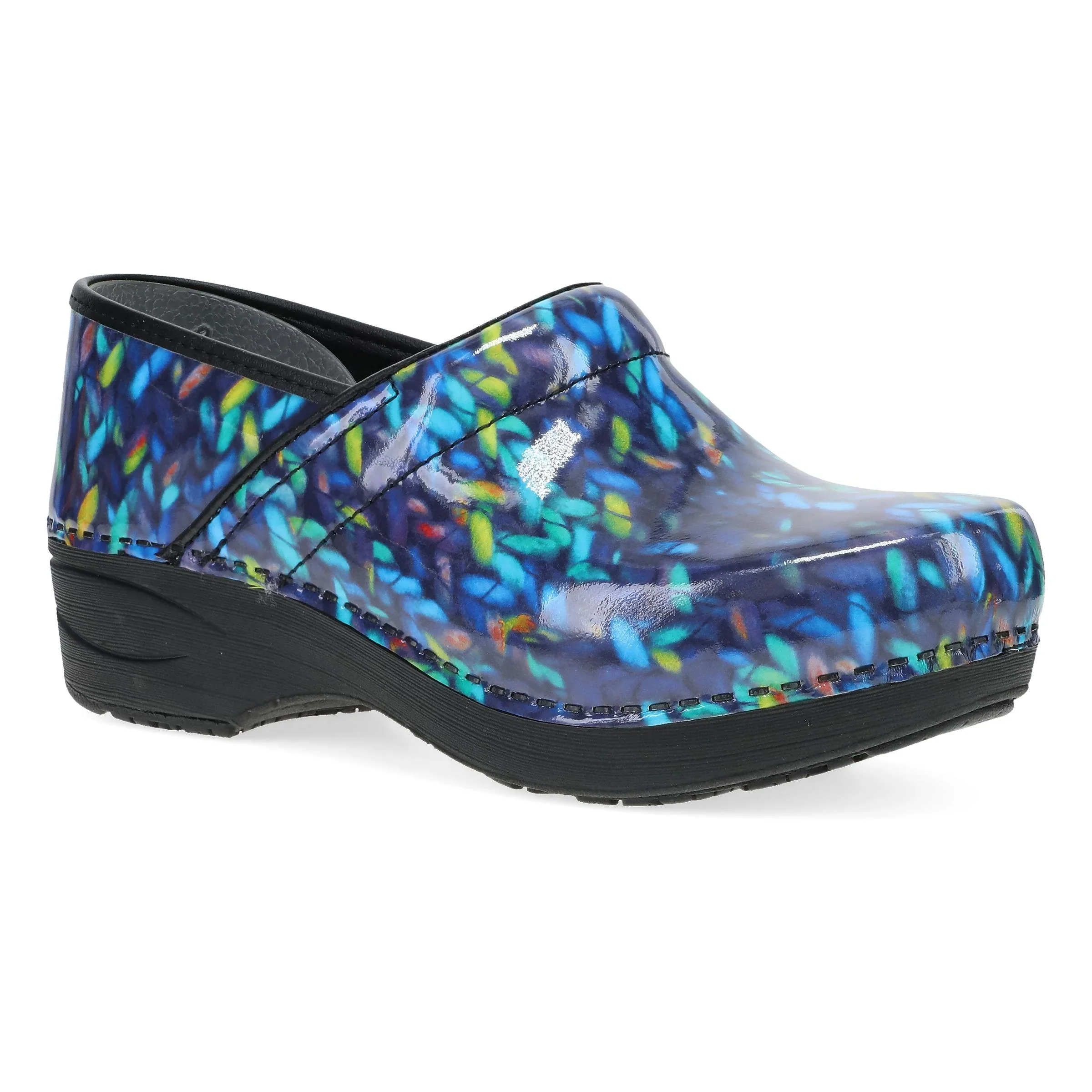 Dansko XP 2.0 Patent Blue Knit