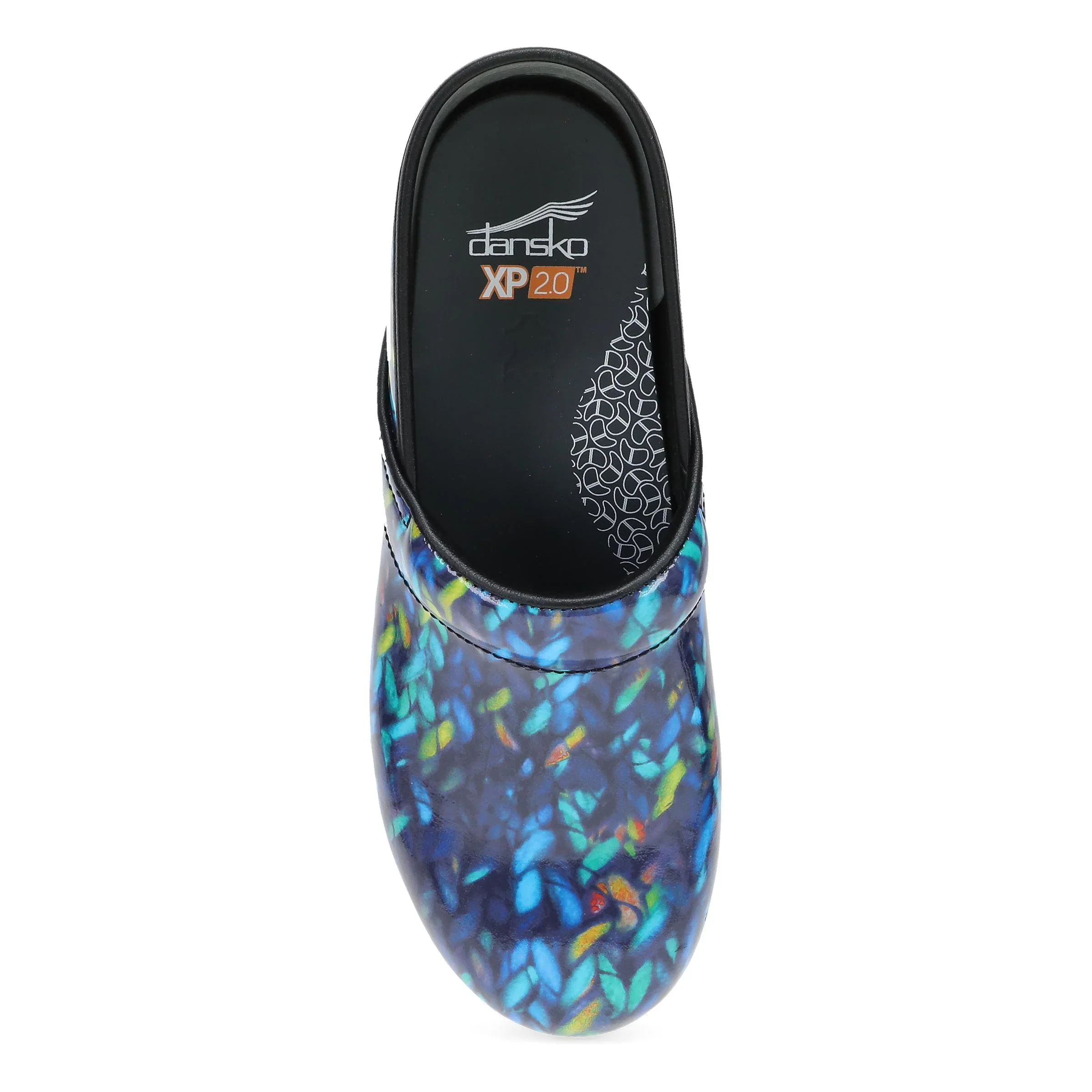 Dansko XP 2.0 Patent Blue Knit - Image 4