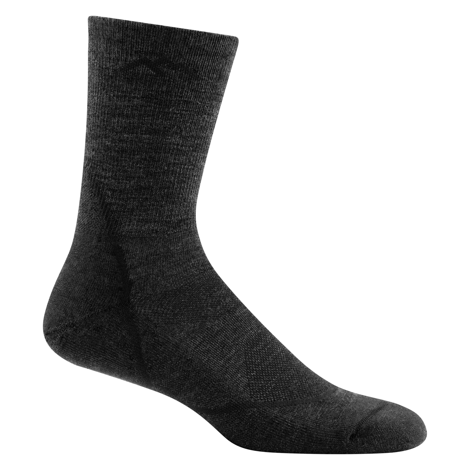 Darn Tough Vermont Men's Light Hiker Crew Lightweight Hiking Socks Black 1972