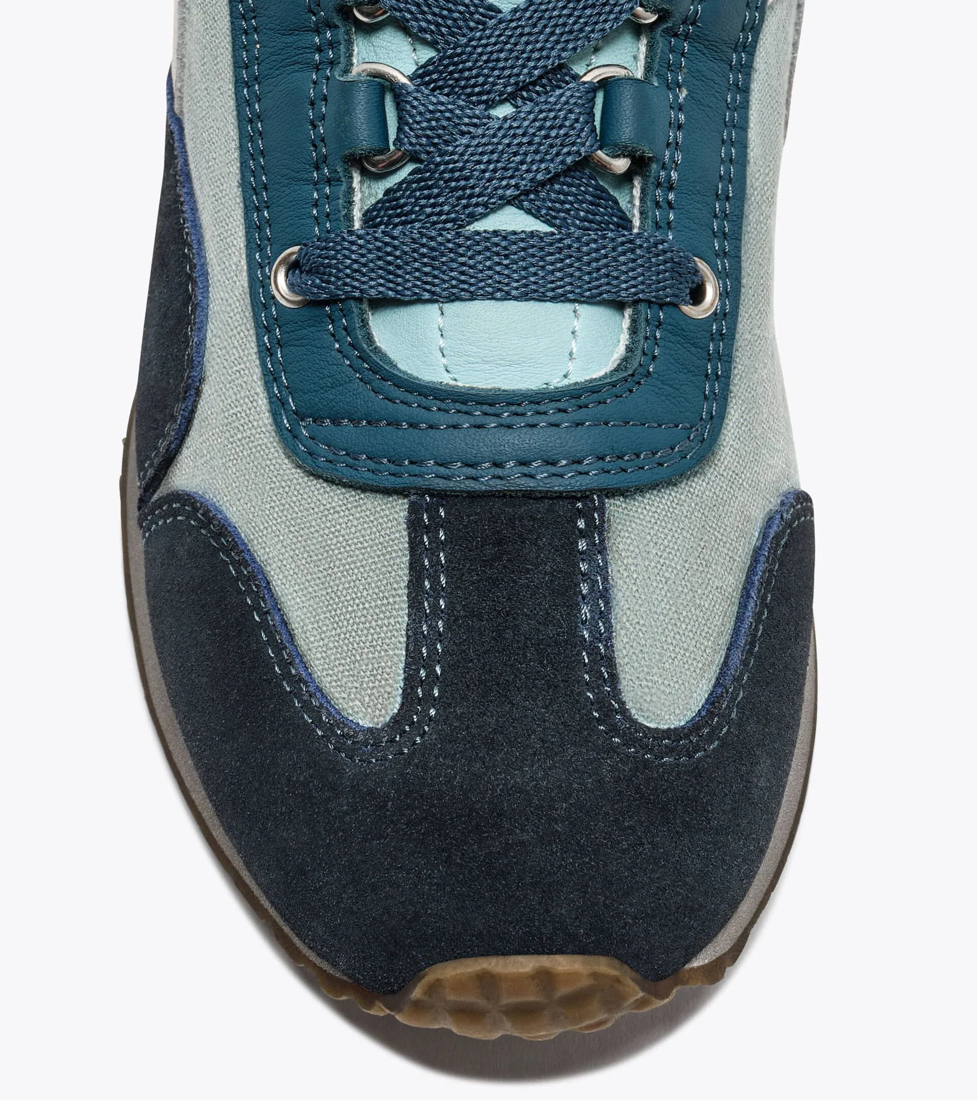 Diadora Heritage Women's Equipe Dirty SW EVO Sky Blue Plume - Image 4