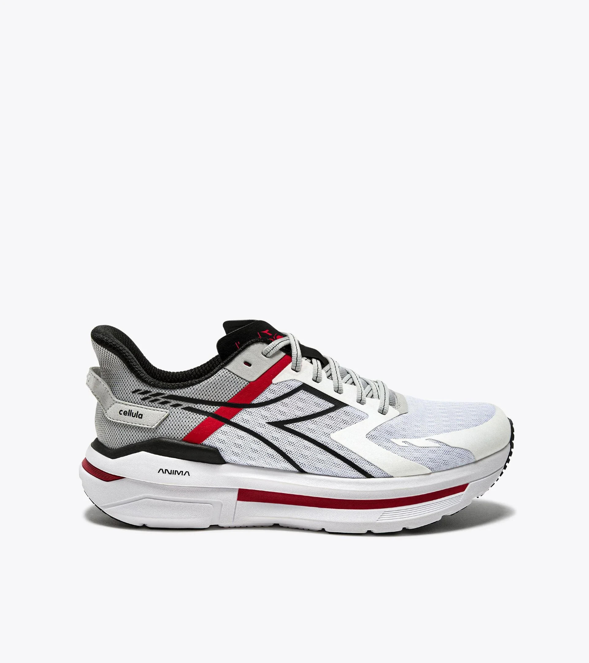Diadora Men’s Cellula White Silver DD Black