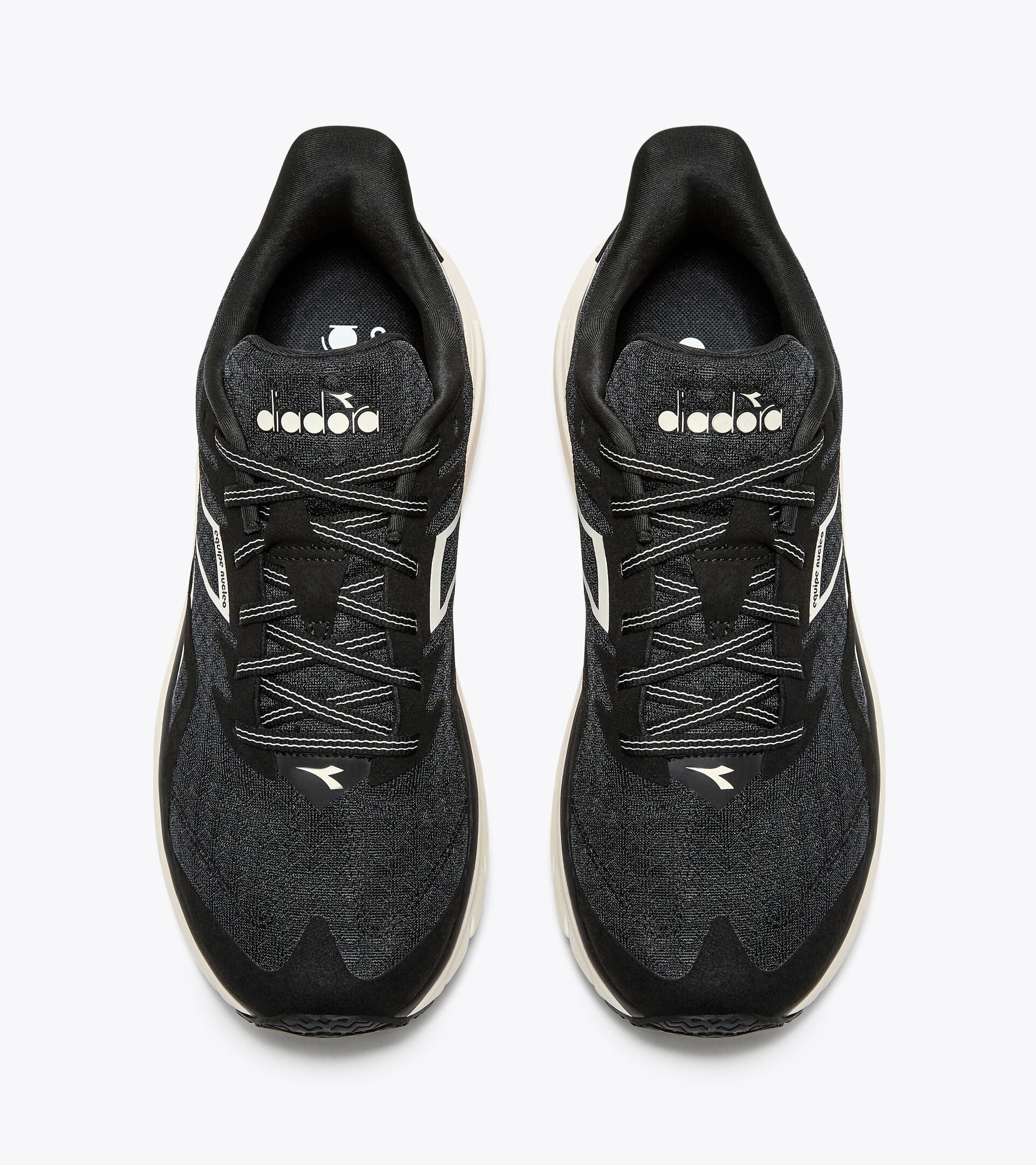 Diadora Men’s Equipe Nucleo Black Whisper White - Image 2