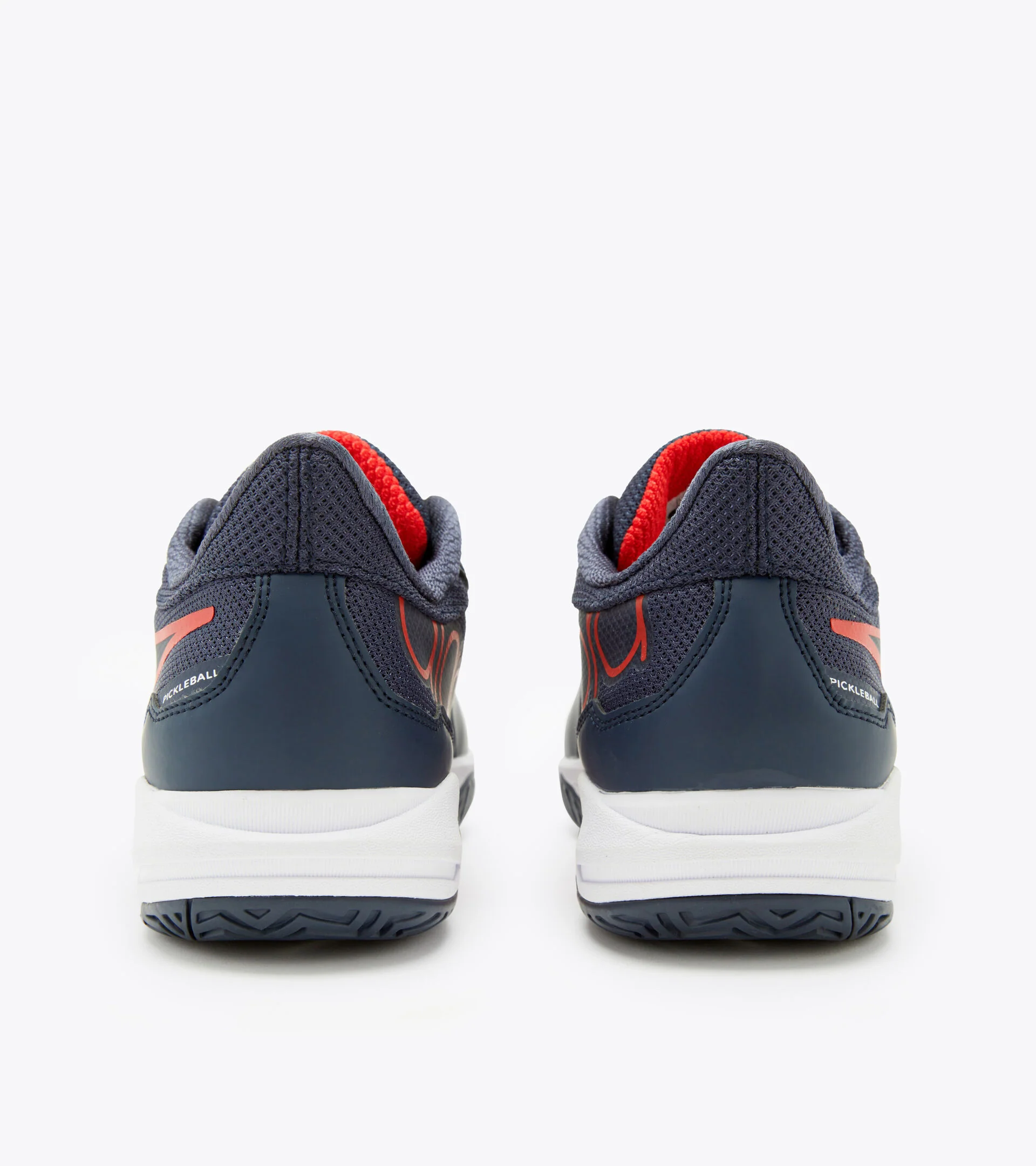 Diadora Men’s Trofeo 2 Pickleball Shoe Blue Corsair White Fiery Red - Image 6