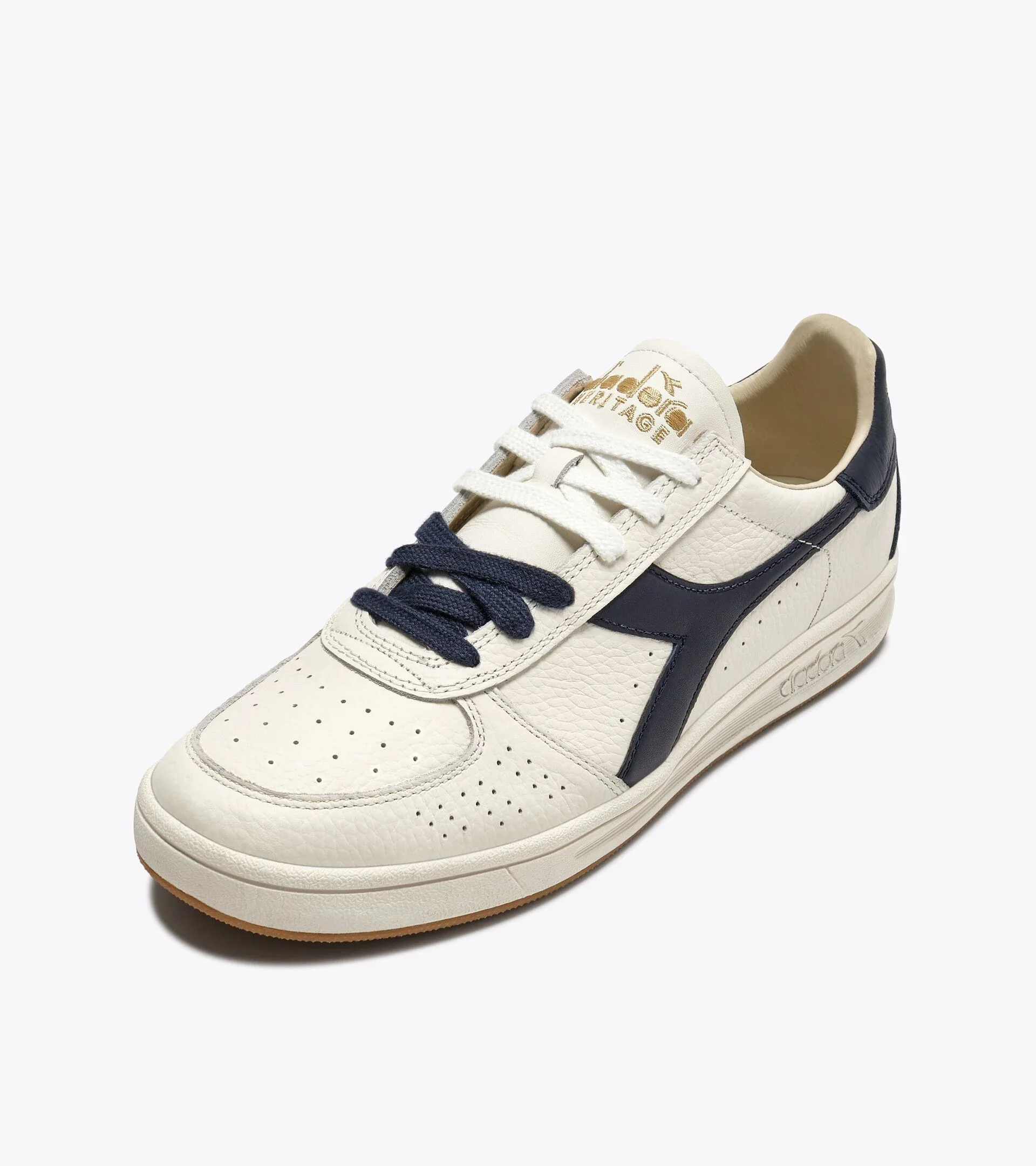 Diadora Heritage Men's B. Elite Dominio White Peacoat - Image 2