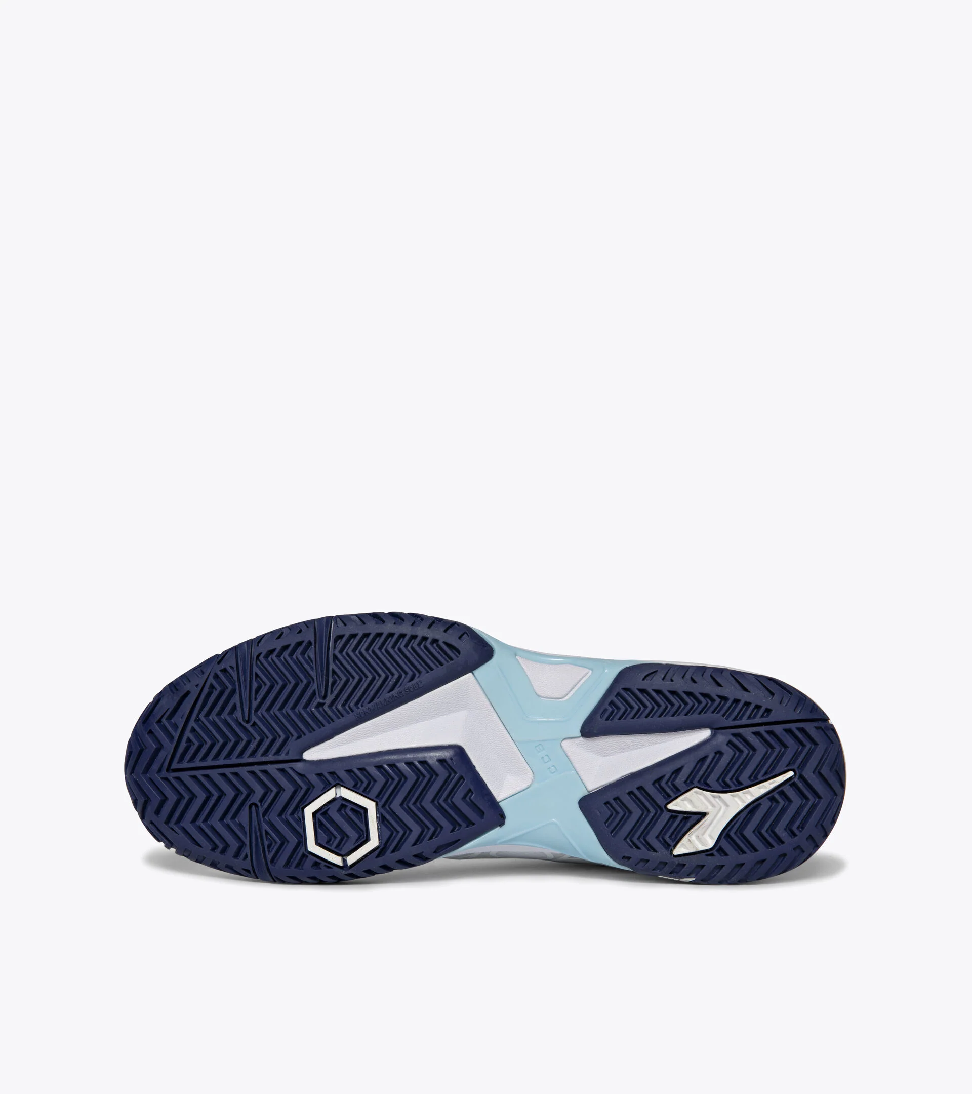 Diadora Women’s Trofeo 2 W AG PKL White Blueprint Pink Yarrow - Image 5